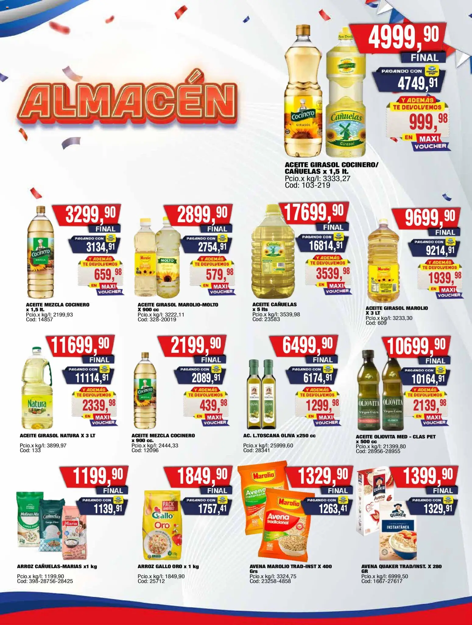 Vista previa del folleto de la tienda Maxiconsumo válido desde el 03/08/2026 