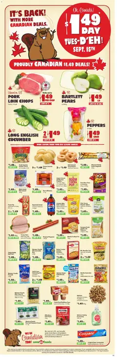 Un aperçu du dépliant Save on foods weekly flyer / circulaire du magasin Save on foods est valide à partir 10 sept. 2026