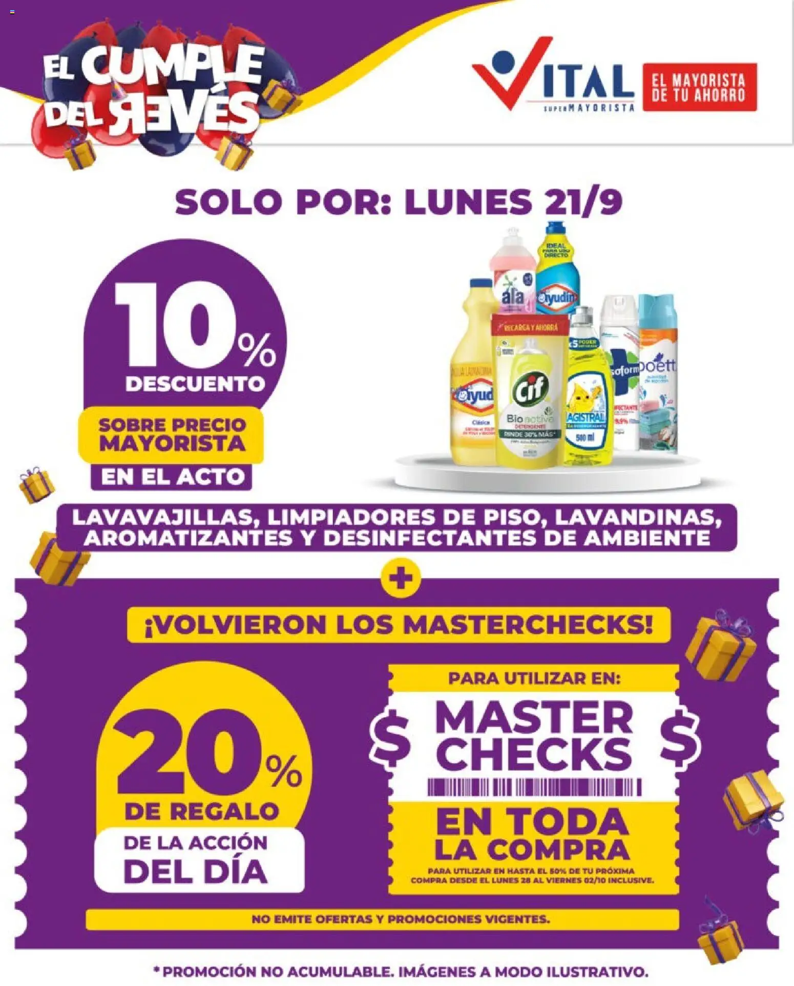 Vista previa del folleto de la tienda Vital válido desde el 21/09/2026 