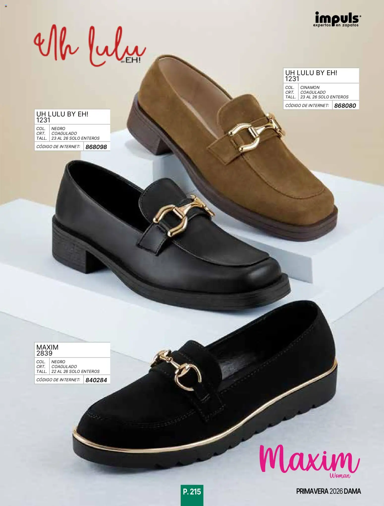 Vista previa las ofertas de la tienda Impuls - Catálogo Primavera desde el 01/01/2026 - Zapatos