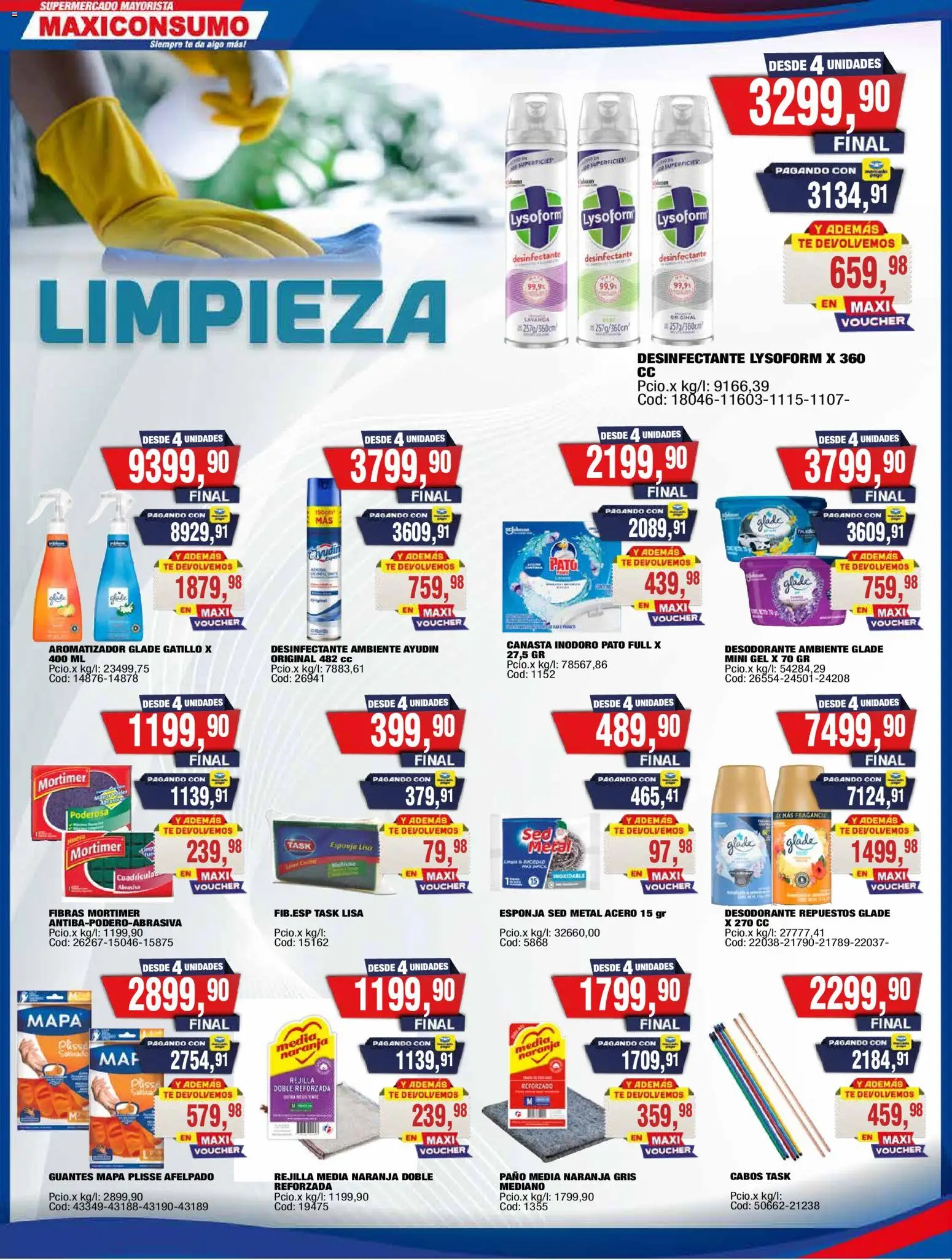 Vista previa del folleto de la tienda Maxiconsumo válido desde el 19/10/2026 
