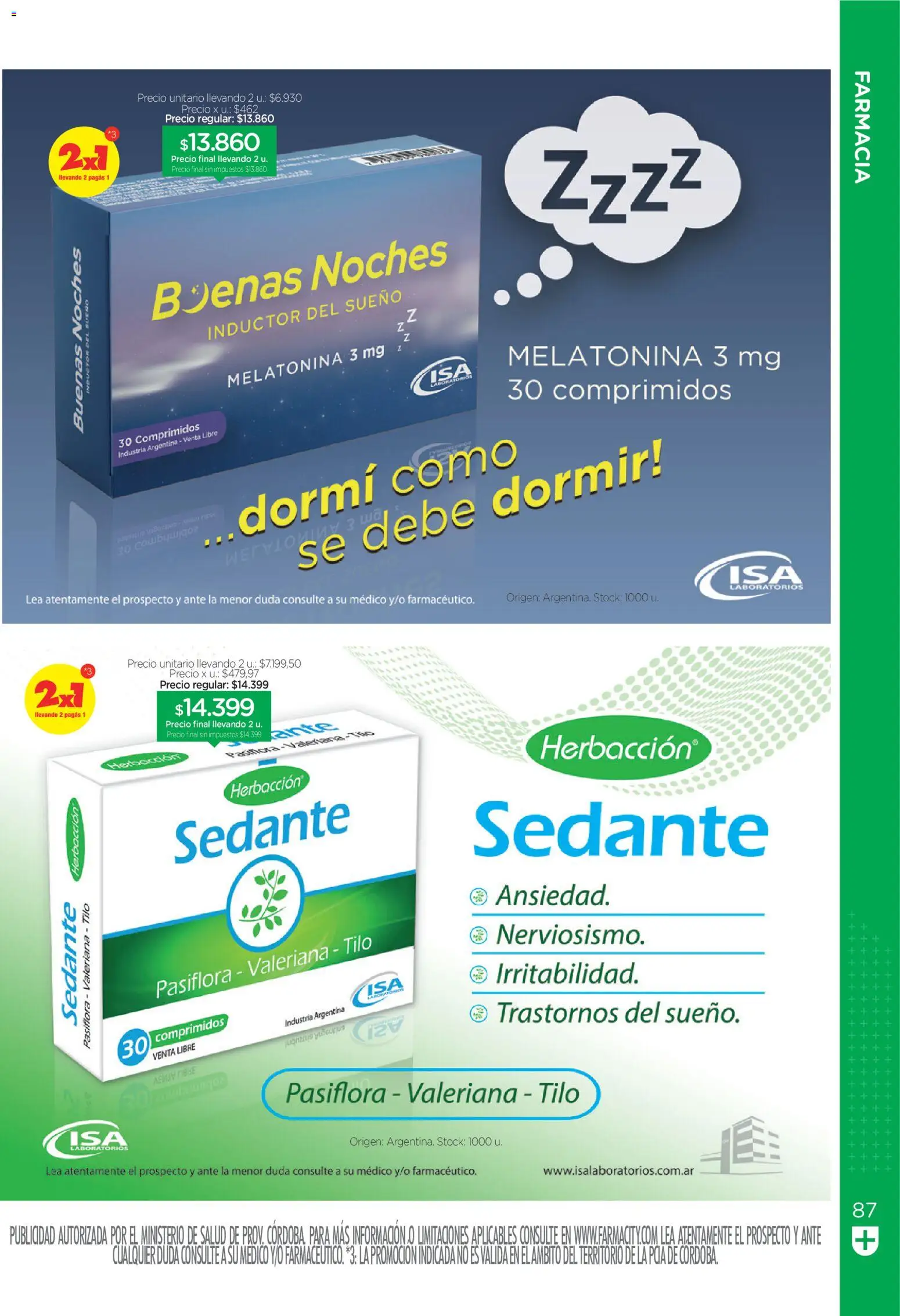 Vista previa del folleto de la tienda Farmacity válido desde el 01/10/2026 