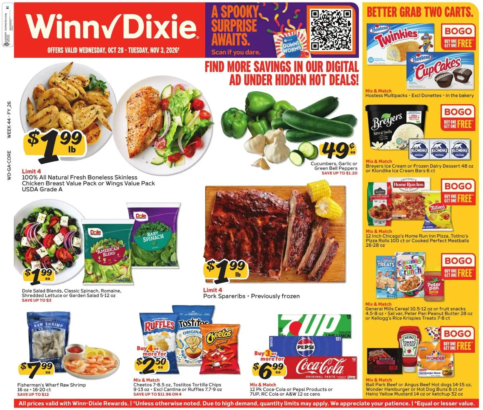 Ad Preview of Winn Dixie Winn Dixie Weekly Circular from 10/28/2026