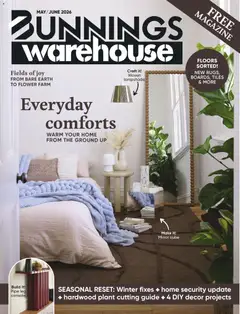 Preview of catalogue Bunnings Magazine May/June 2026 from shop Bunnings Warehouse valid 01/05/2026