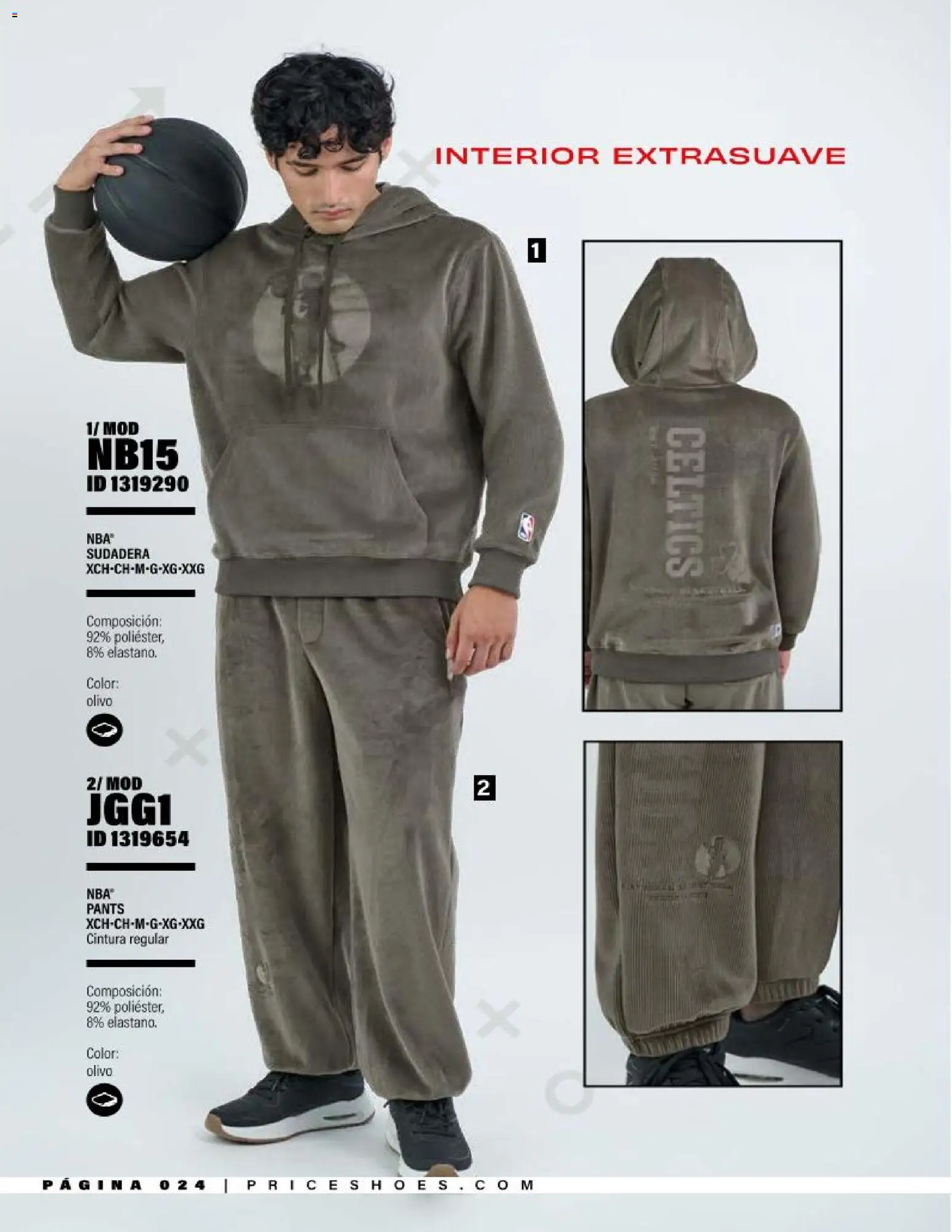 Vista previa las ofertas de la tienda Price Shoes - Price Shoes catálogo NBA desde el 01/09/2026 - Sudadera, Pants