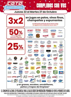 Vista previa del folleto de la tienda Coto válido desde el 22/10/2026 