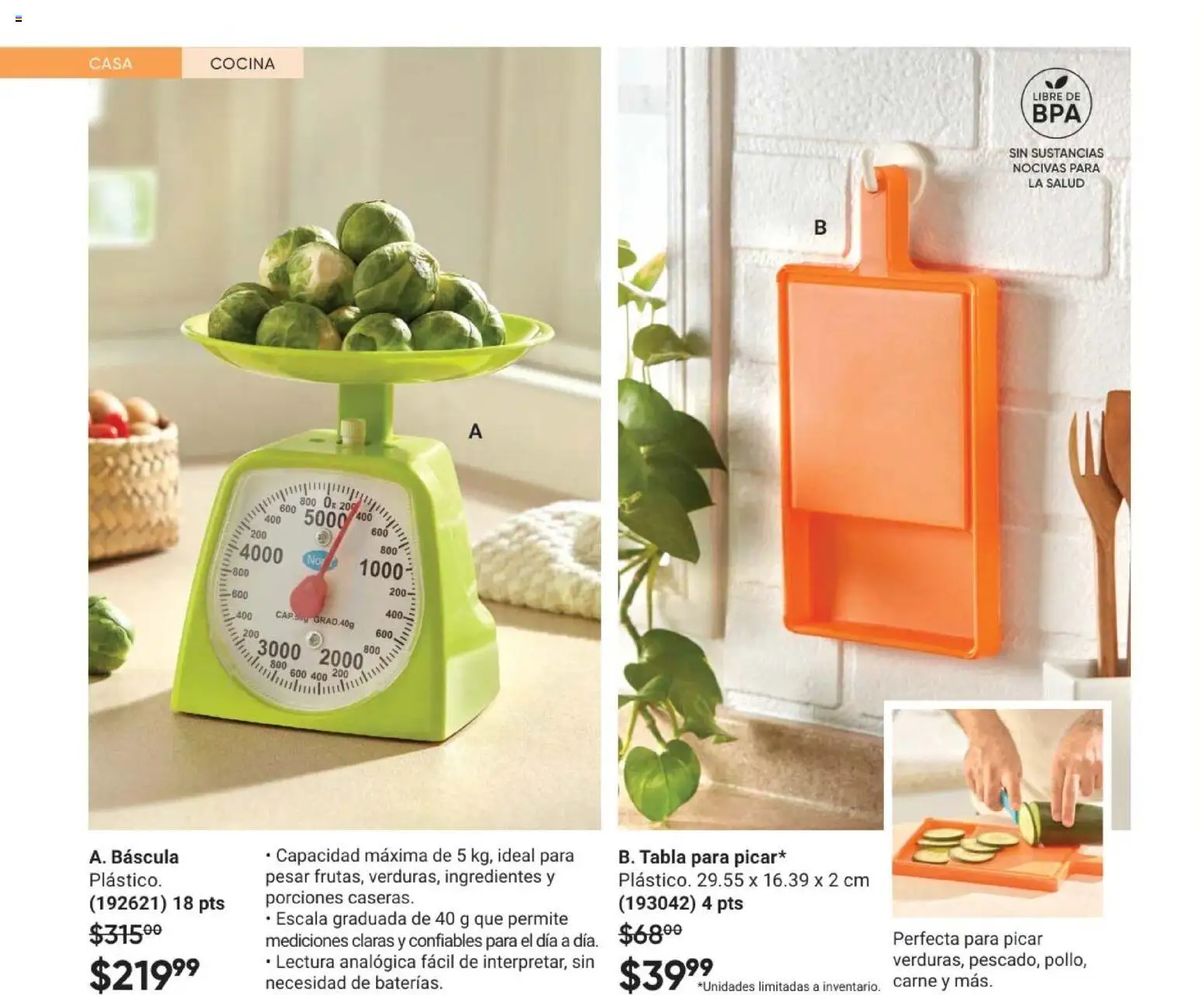 Vista previa las ofertas de la tienda AVON - AVON Casa & Estilo 8 2026 desde el 08/05/2026 - Cocina, Carne, Ingredientes
