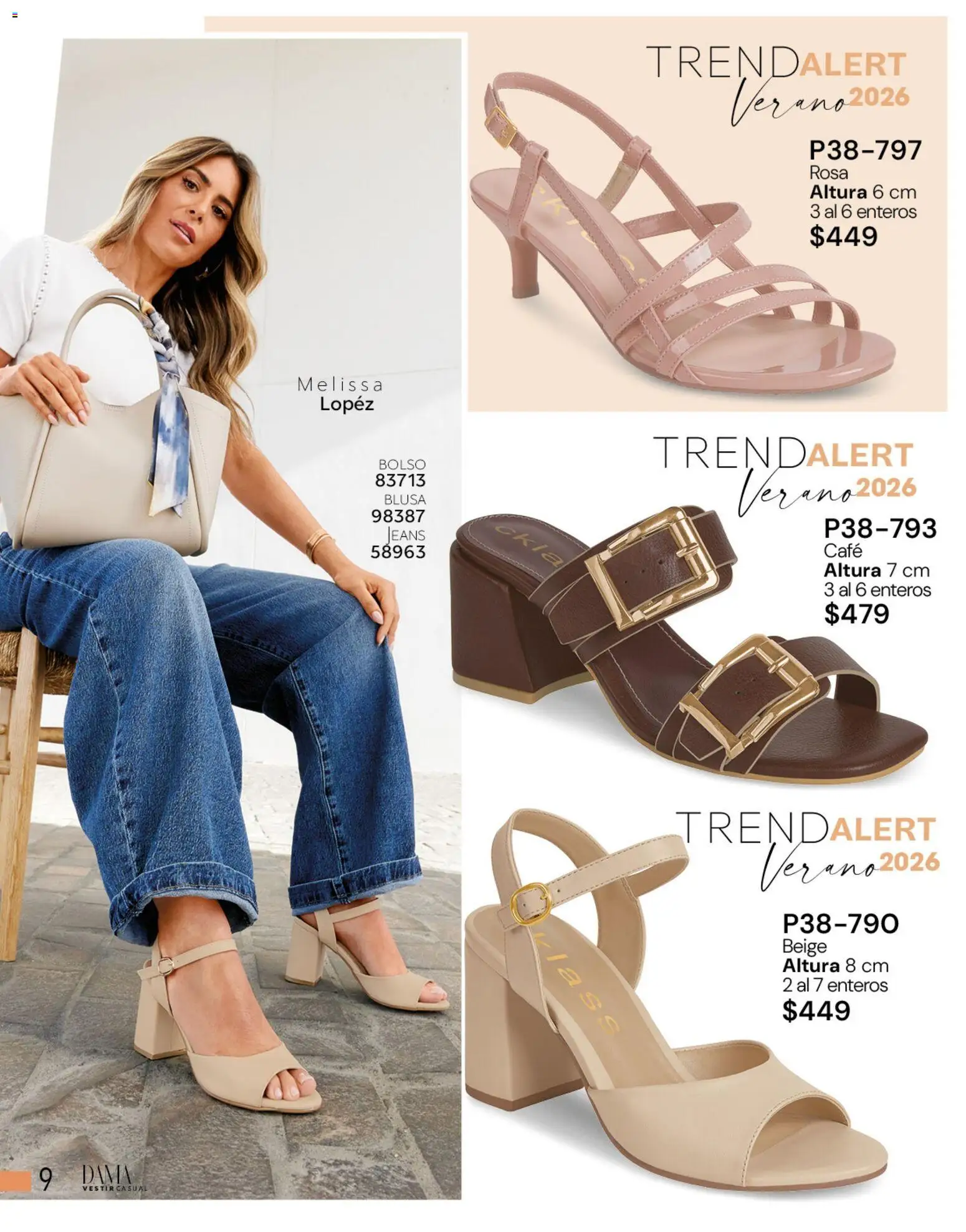 Vista previa las ofertas de la tienda Cklass - Cklass catálogo Novedades de verano calzado desde el 01/05/2026 - Café, Bolso, Blusa