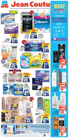Un aperçu du dépliant Jean Coutu weekly flyer du magasin Jean Coutu est valide à partir 21 mai 2026