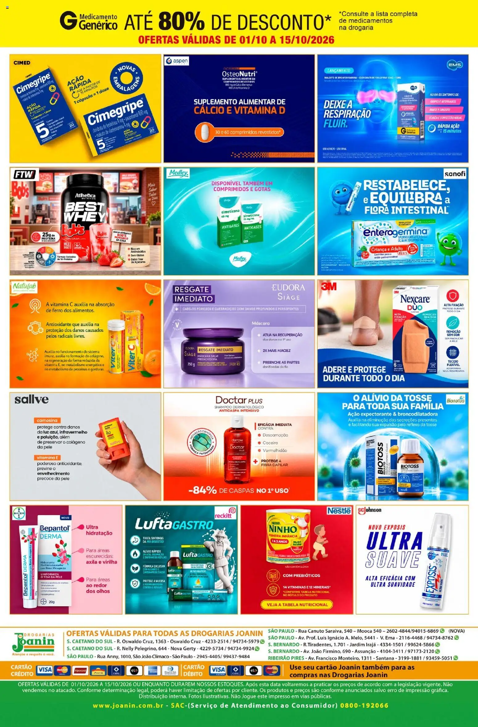 Ofertas Supermercados Joanin ofertas Drogaria até 15/10/2026. - Página 2