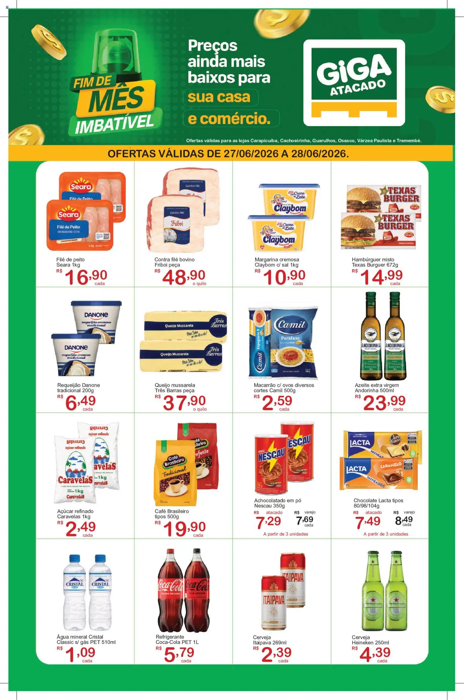 Pré-Visualização do folheto "GIGA Atacado - Ofertas da semana" da loja GIGA Atacado válido a partir de 27/06/2026