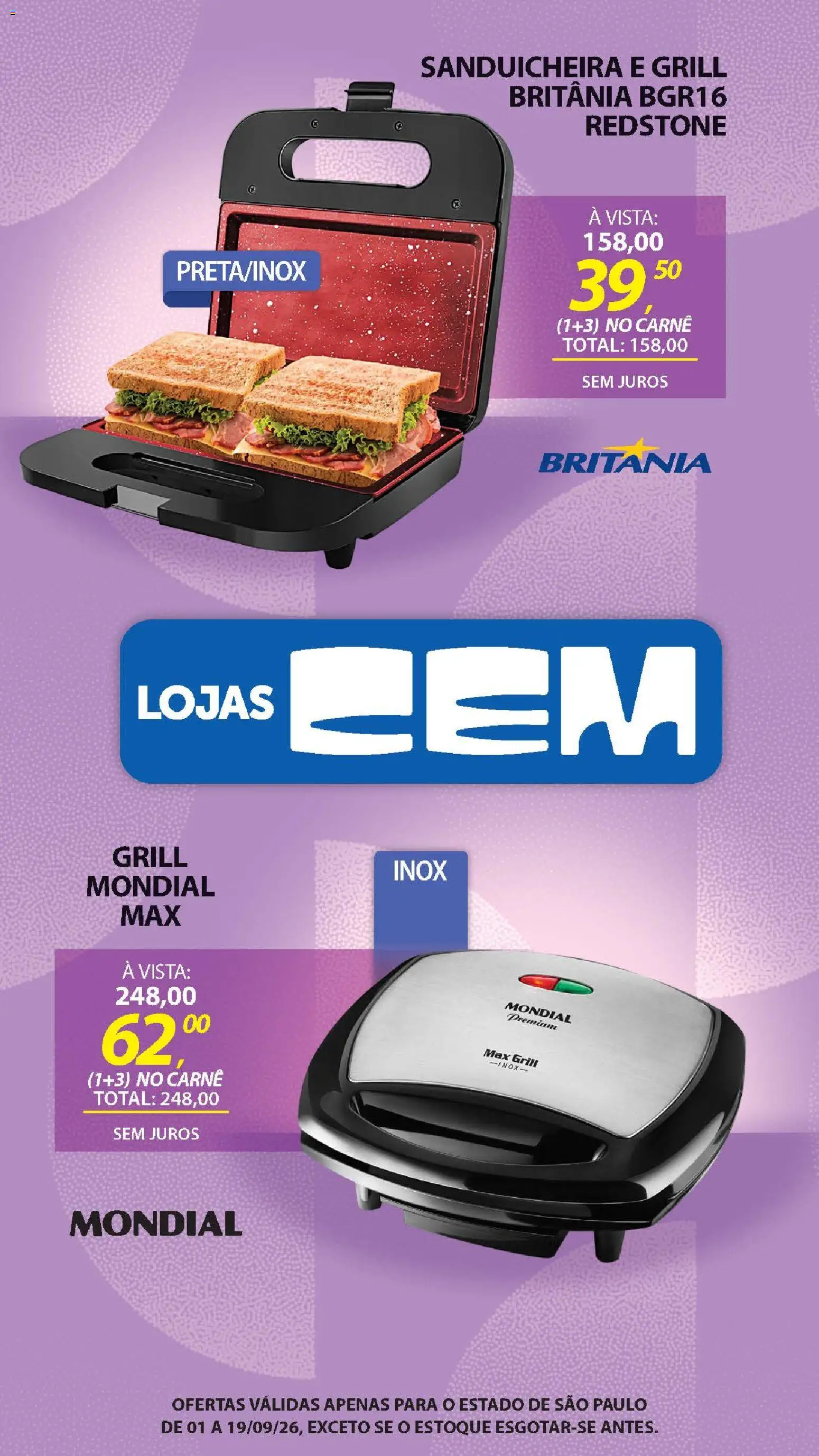 Ofertas Lojas Cem até 19/09/2026. - Página 103