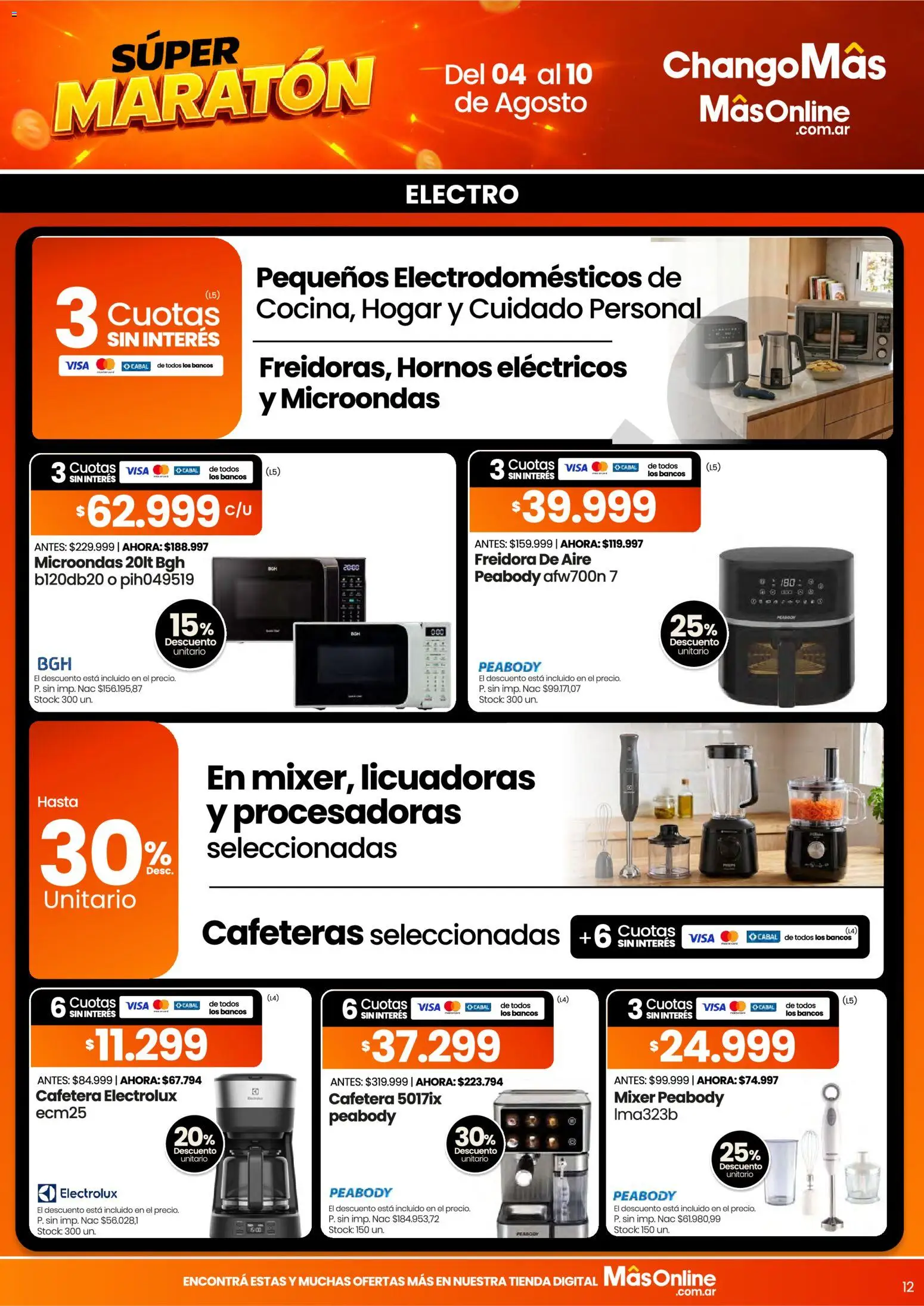 Vista previa del folleto de la tienda Changomas válido desde el 04/08/2026 