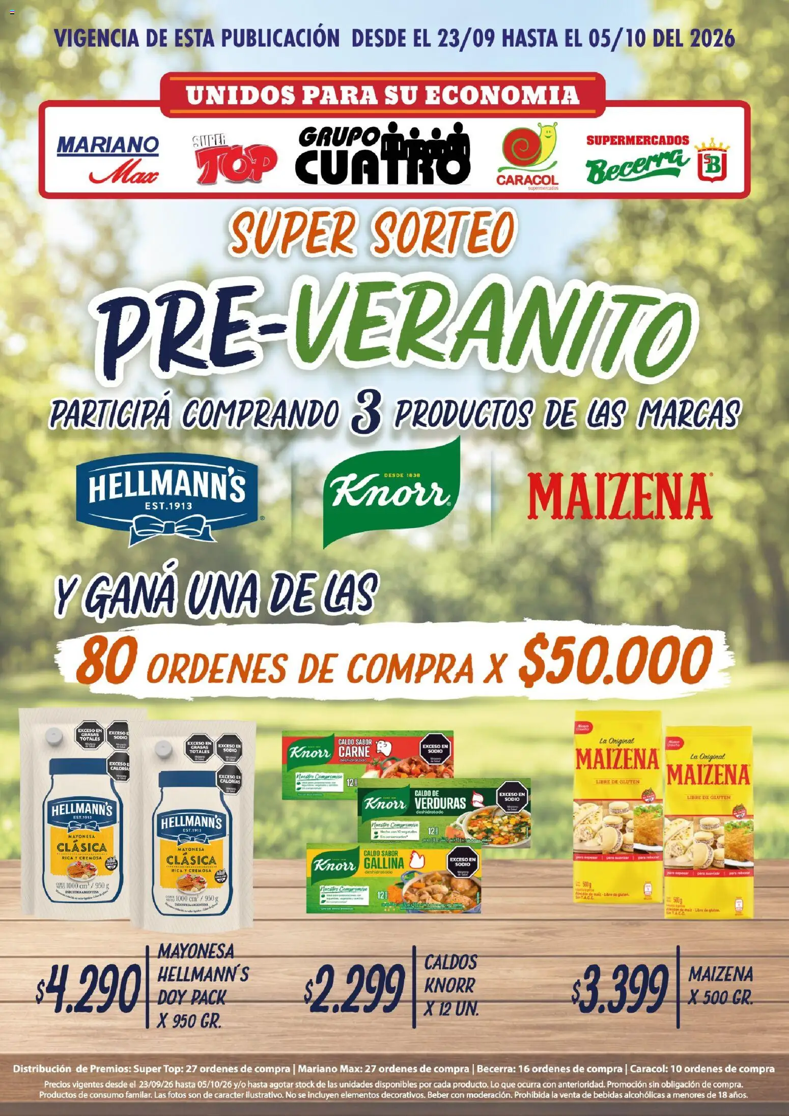 Vista previa del folleto de la tienda Mariano Max válido desde el 23/09/2026 