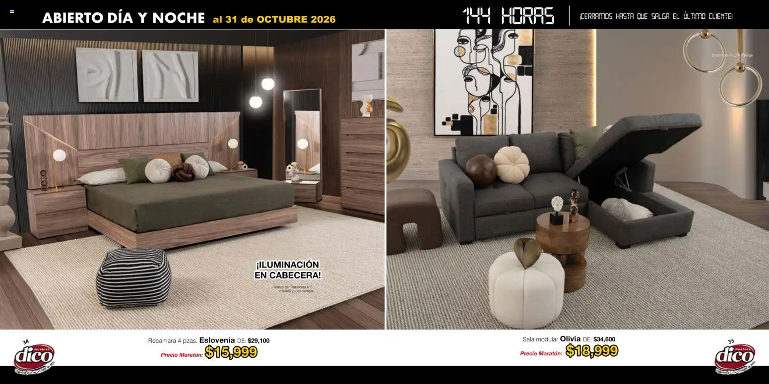 Vista previa las ofertas de la tienda Muebles Dico - Muebles Dico catálogo desde el 22/01/2026 