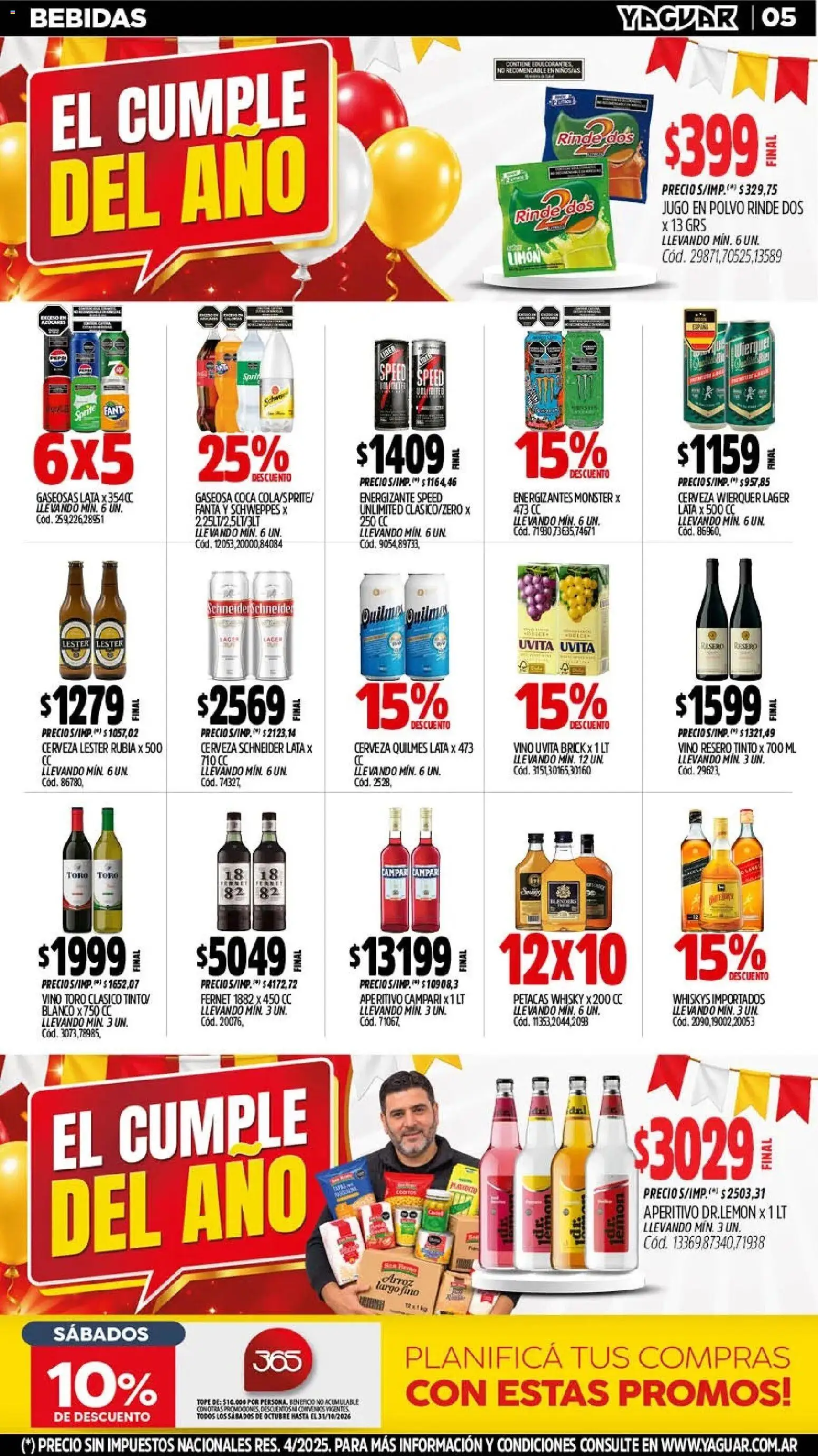 Vista previa del folleto de la tienda Yaguar válido desde el 05/10/2026 