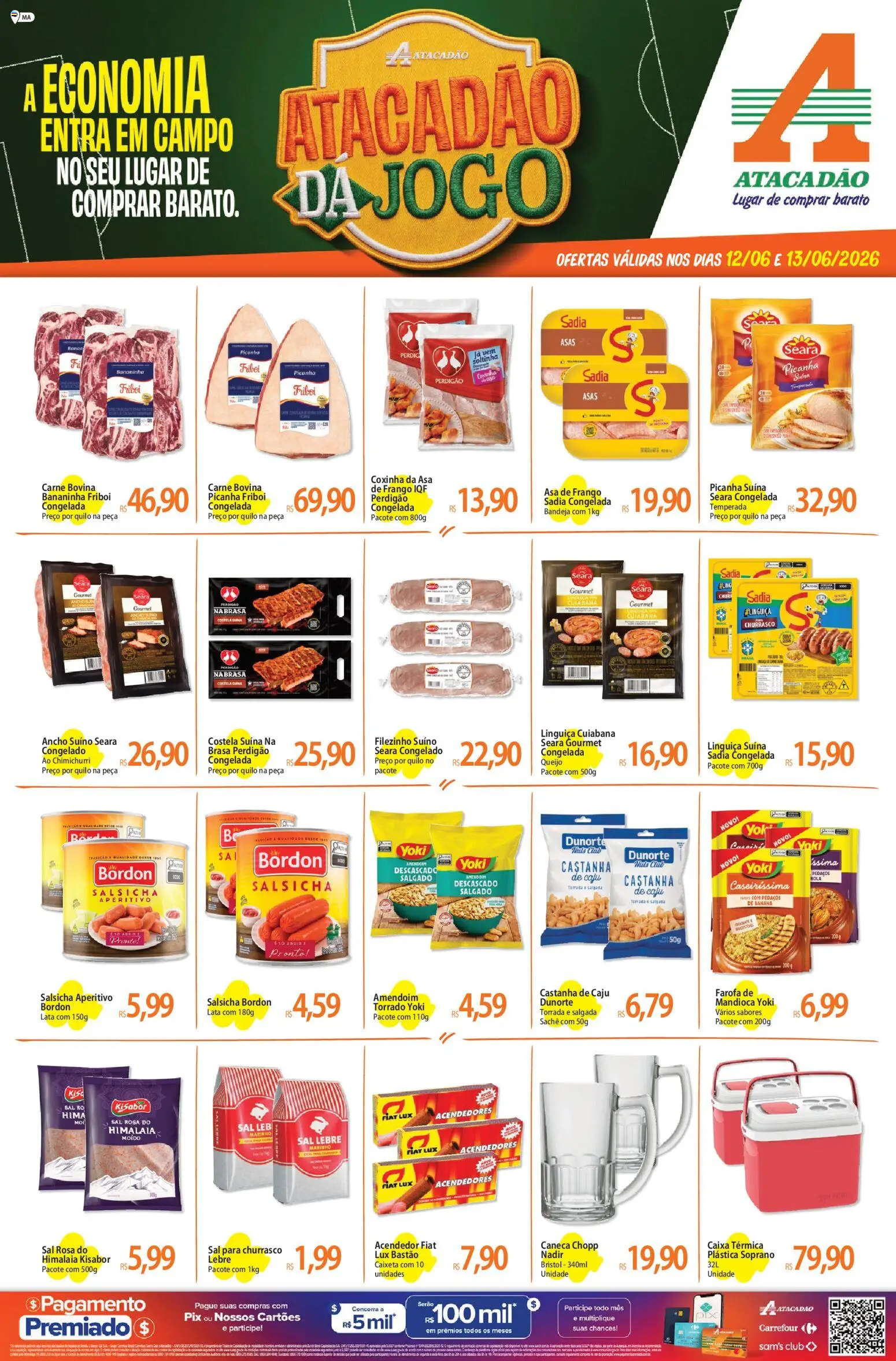 Pré-Visualização do folheto "Atacadão ofertas - MA" da loja Atacadão válido a partir de 12/06/2026