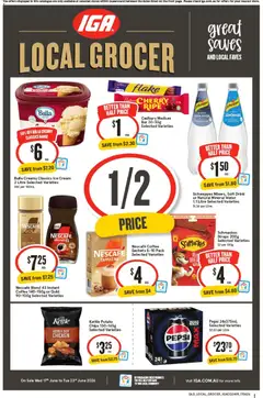 Preview of catalogue IGA Local Grocer QLD from shop IGA valid 17/06/2026