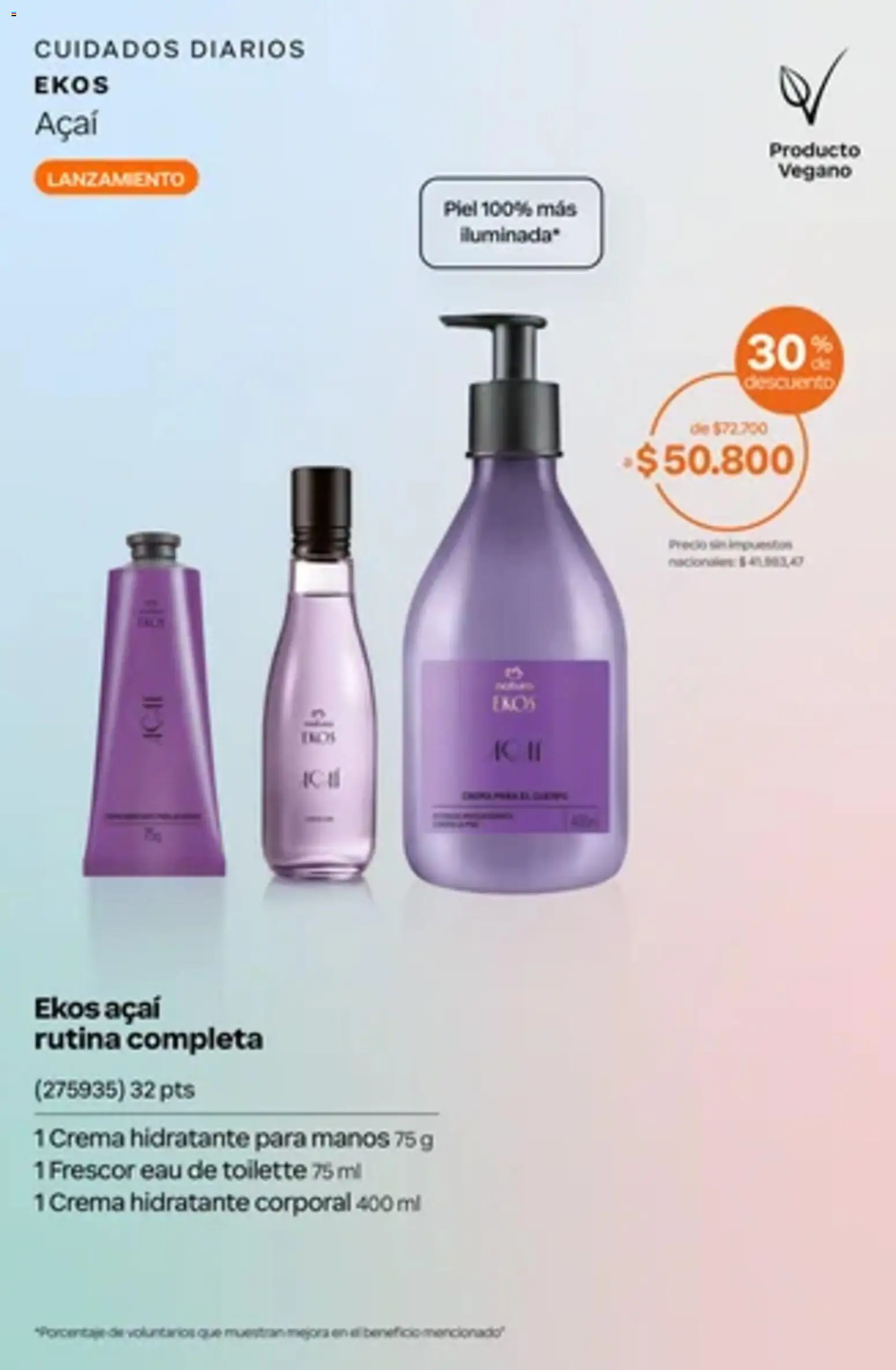Vista previa del folleto de la tienda Natura válido desde el 01/10/2026 - Diarios, Crema, Eau de toilette