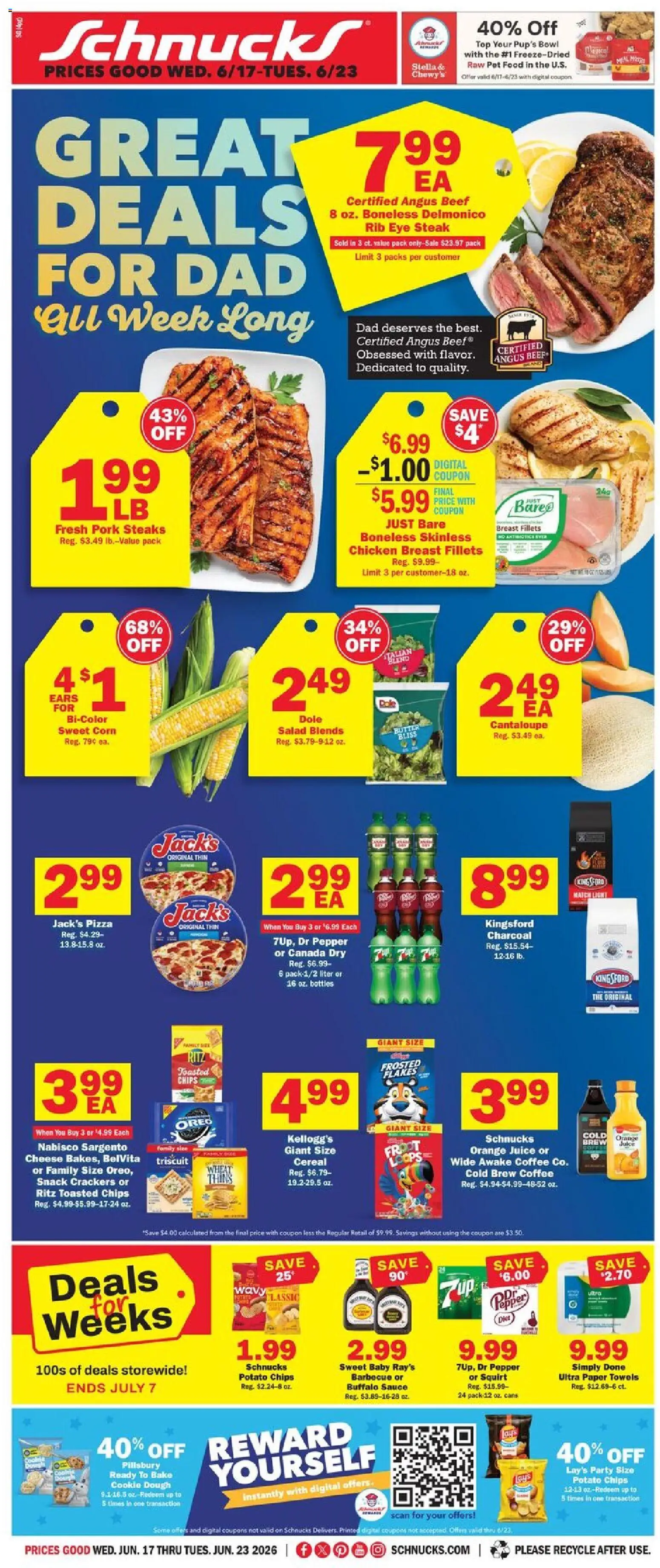 Ad Preview of Schnucks Schnucks Weekly Print Ad - MO from 06/17/2026