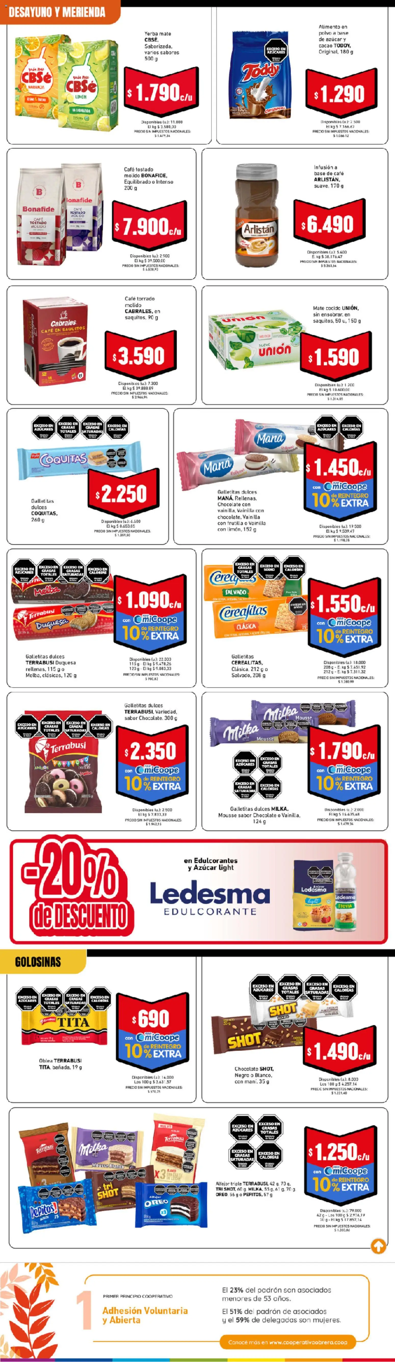Vista previa del folleto de la tienda Cooperativa Obrera válido desde el 24/09/2026 