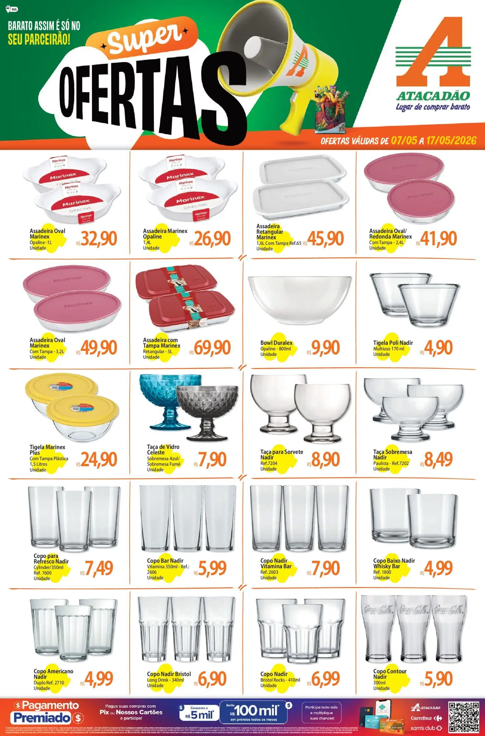 Pré-Visualização do folheto "Atacadão ofertas - MA" da loja Atacadão válido a partir de 07/05/2026