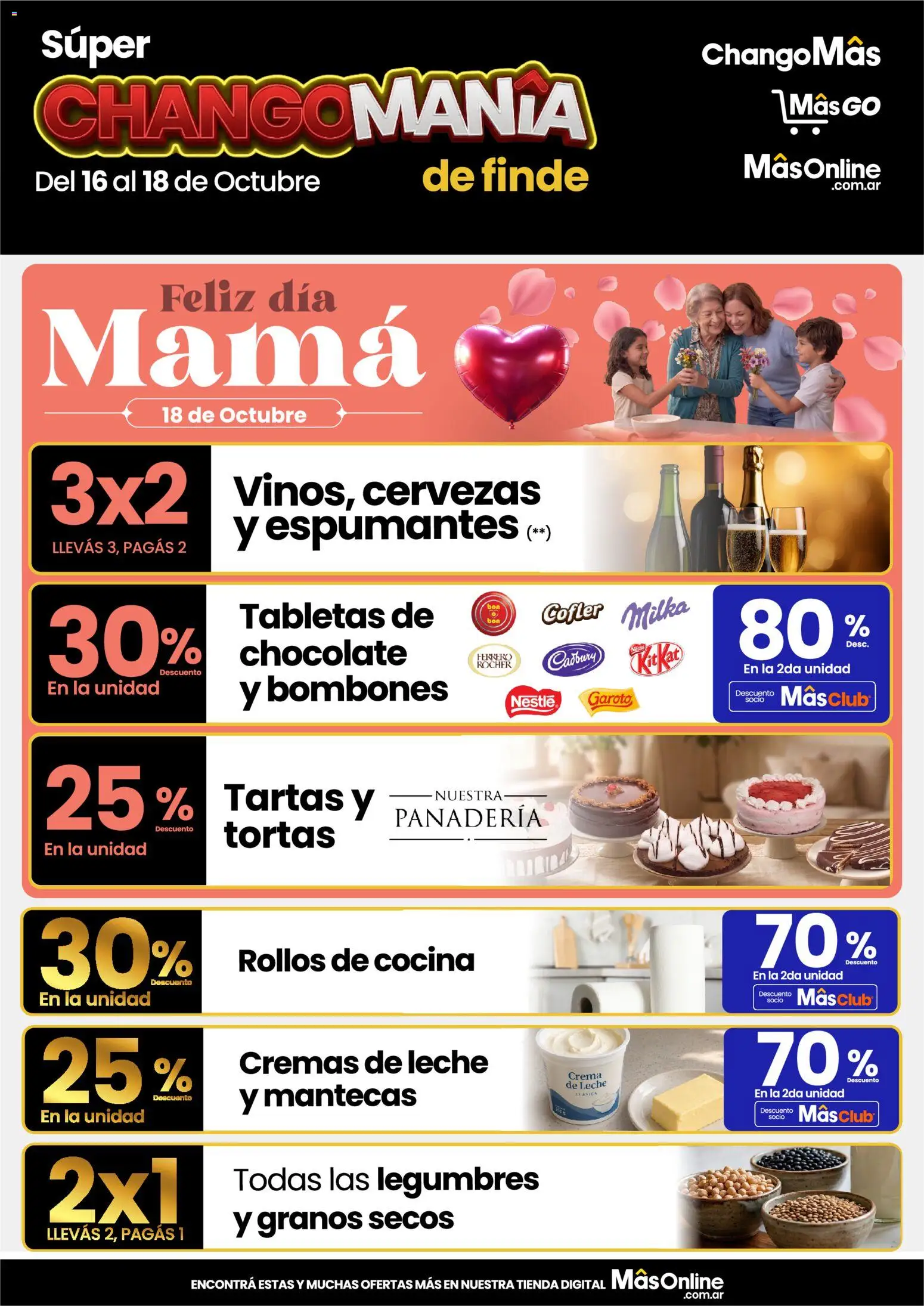 Vista previa del folleto de la tienda Changomas válido desde el 16/10/2026 