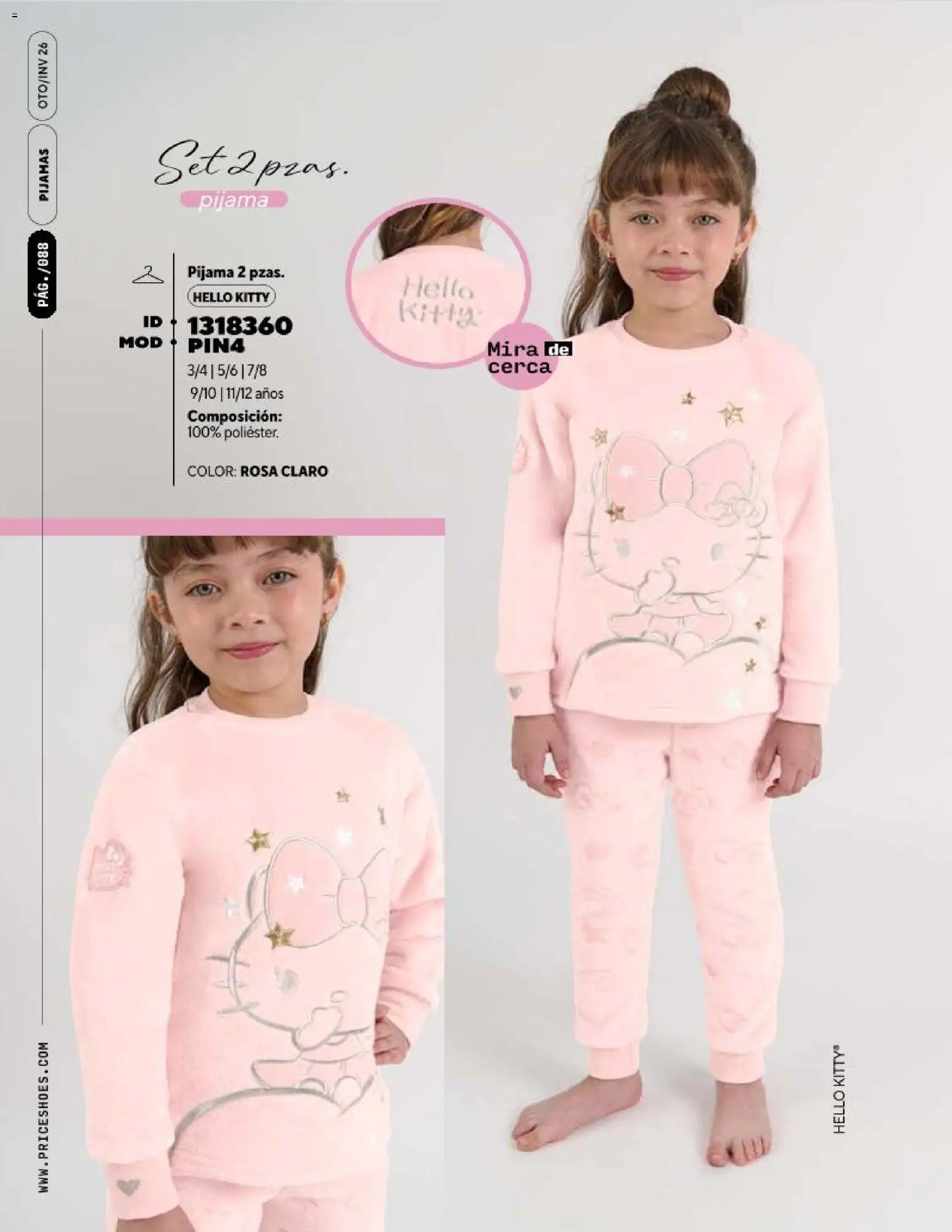 Vista previa las ofertas de la tienda Price Shoes - Price Shoes catálogo Pijamas desde el 07/10/2026 