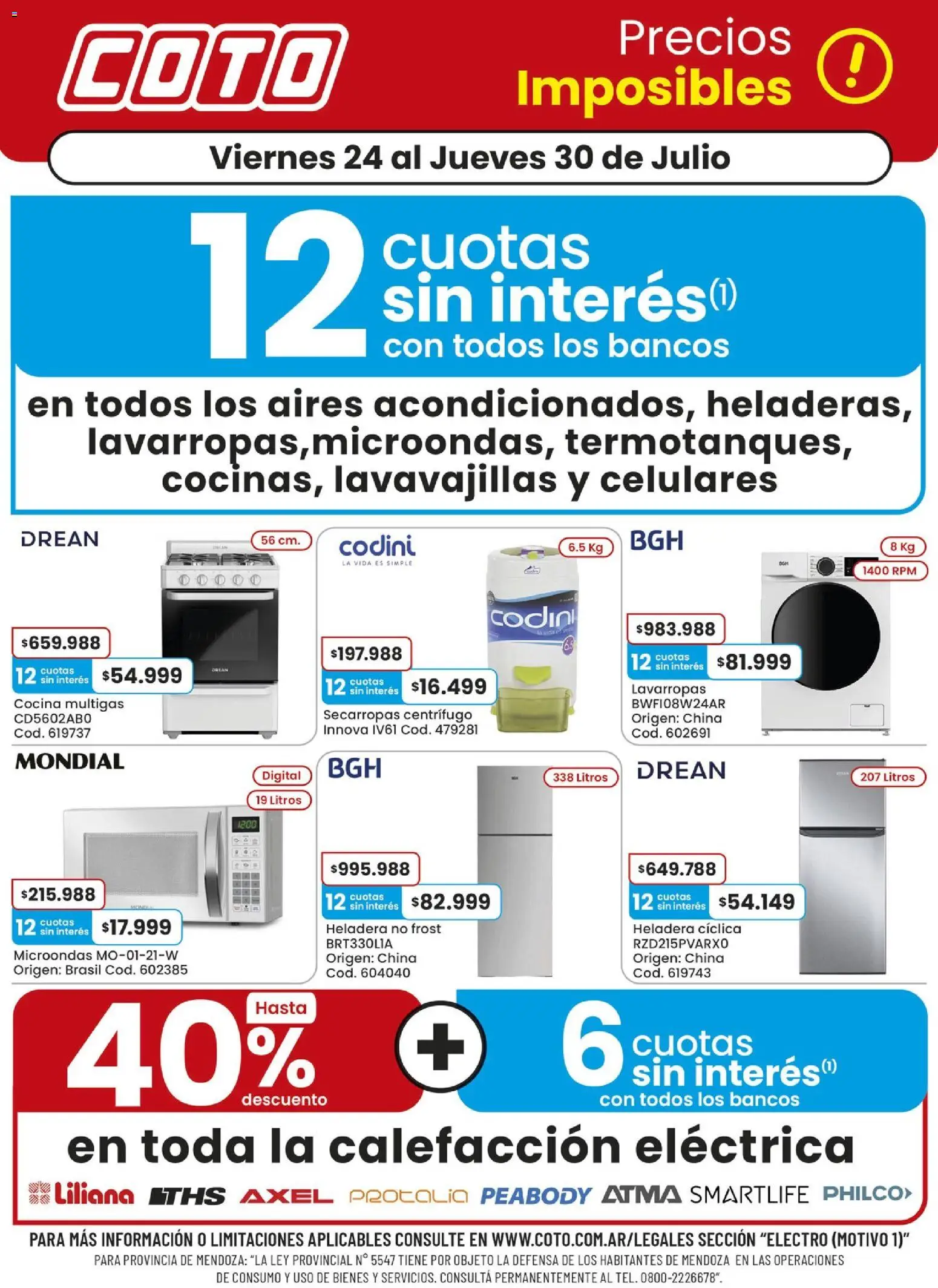 Vista previa del folleto de la tienda Coto válido desde el 24/07/2026 