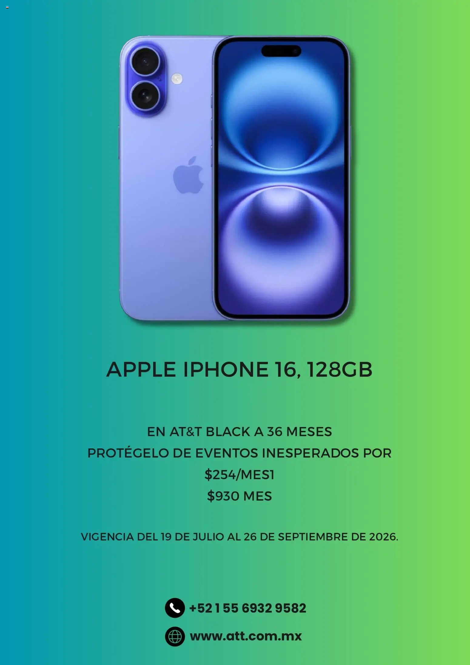 Vista previa las ofertas de la tienda AT&T - AT&T catálogo desde el 29/08/2026 