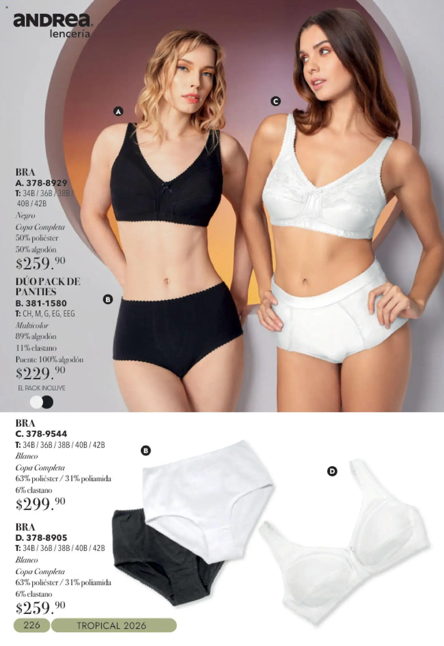 Vista previa las ofertas de la tienda Andrea - Andrea catálogo Tropical desde el 23/08/2026 