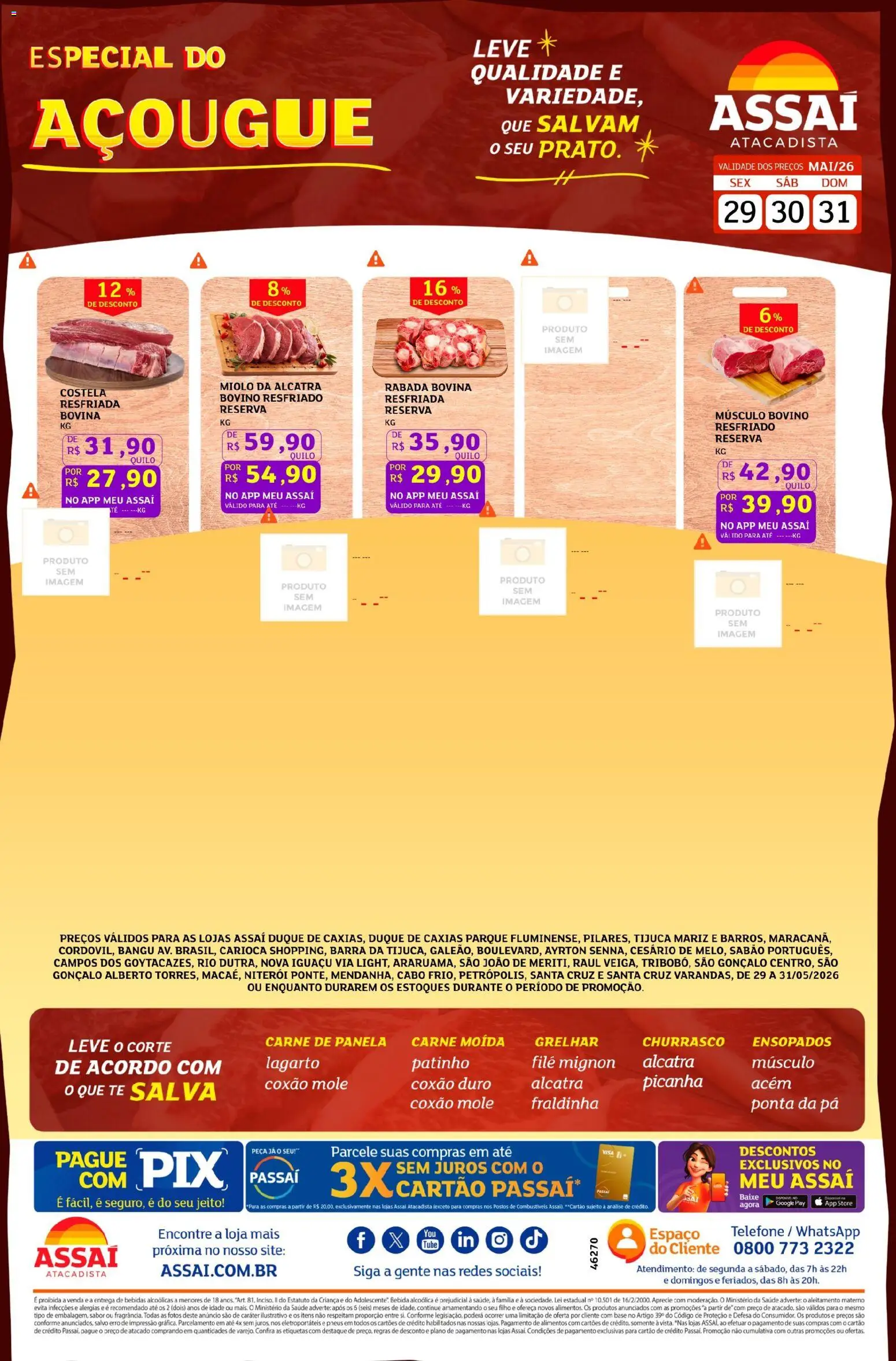 Pré-Visualização do folheto "Assaí Atacadista ofertas - RJ" da loja Assaí Atacadista válido a partir de 30/05/2026