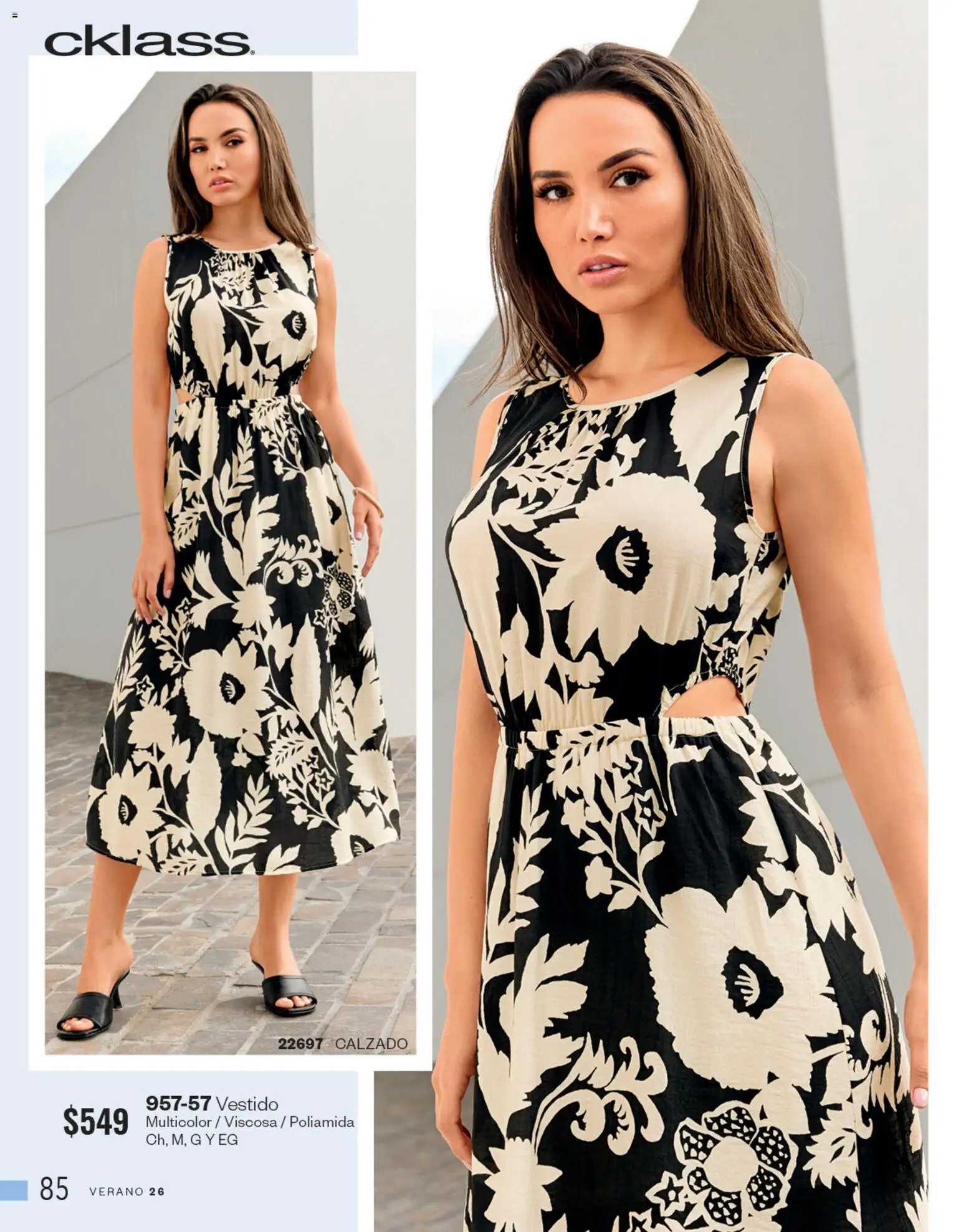 Vista previa las ofertas de la tienda Cklass - Cklass catálogo Novedades de verano calzado desde el 01/05/2026 - Vestido