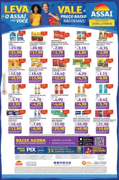 Pré-Visualização do folheto "Assaí Atacadista ofertas - MG" da loja Assaí Atacadista válido a partir de 25/09/2026