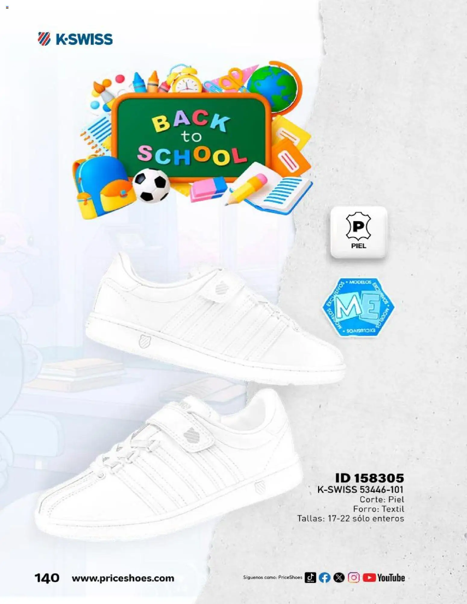 Vista previa las ofertas de la tienda Price Shoes - Catálogo Escolar desde el 01/09/2025 