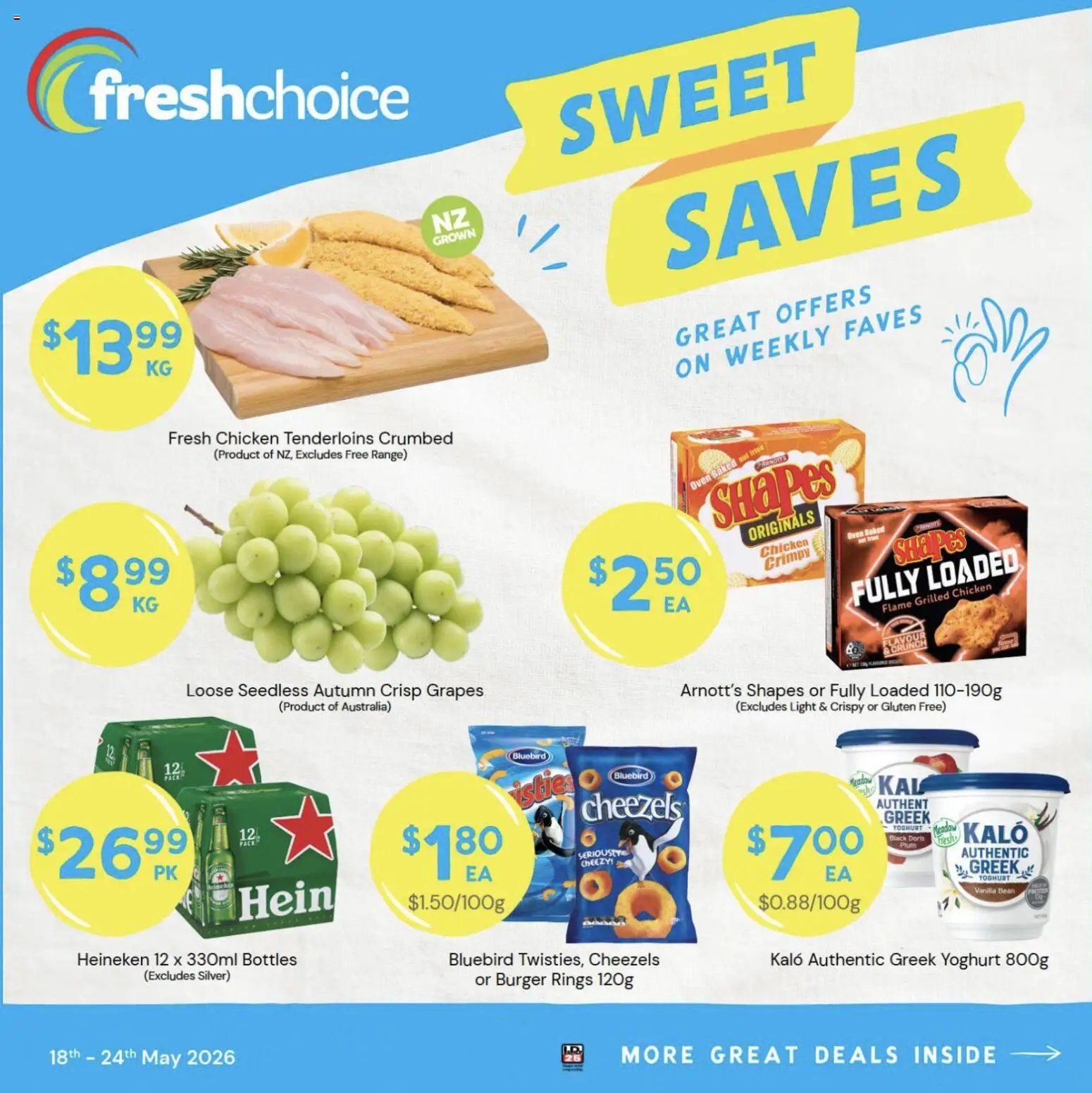 Preview of catalogue FreshChoice catalogue from shop FreshChoice valid 18 May 2026