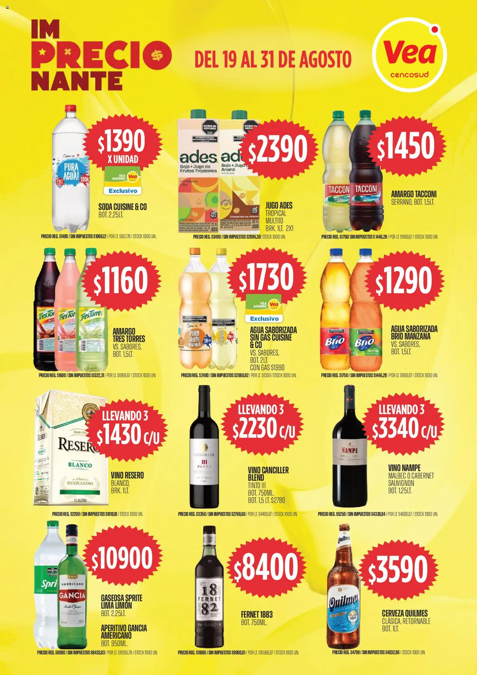 Vista previa del folleto de la tienda Vea válido desde el 18/08/2026 