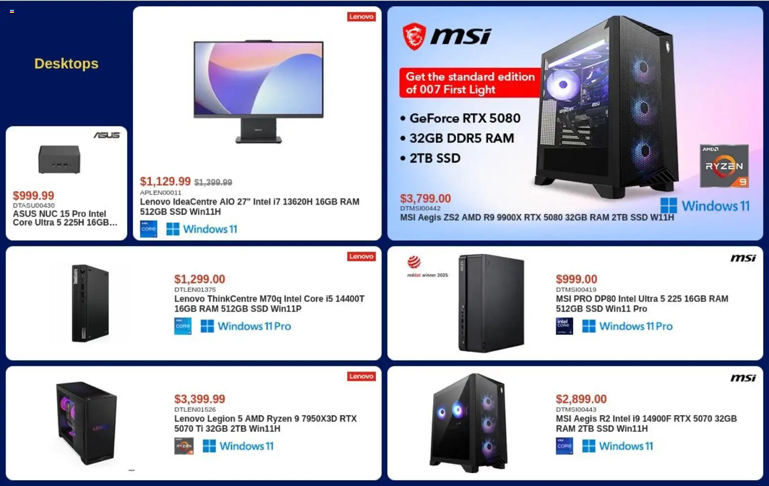 Preview of leaflet Canada Computers weekly flyer from shop Canada Computers is valid from Jun 05, 2026