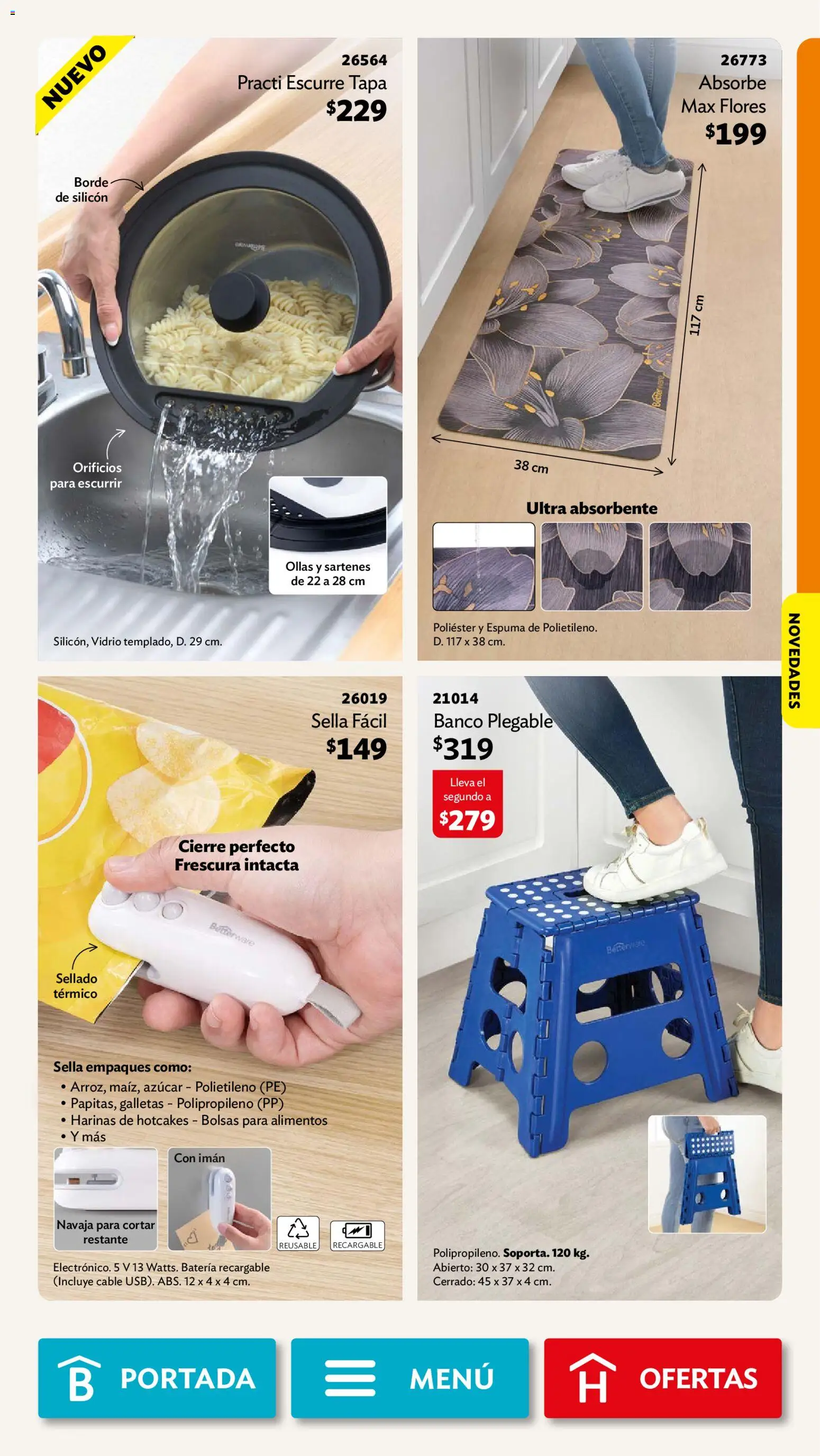 Vista previa las ofertas de la tienda Betterware - Betterware campaña 8 2026 desde el 03/08/2026 