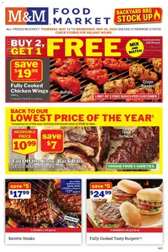 Preview of leaflet M&M Food Market weekly flyer / circulaire from shop M&M Food Market is valid from May 14, 2026