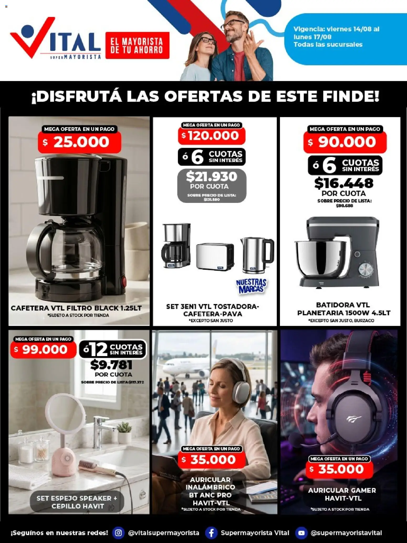 Vista previa del folleto de la tienda Vital válido desde el 14/08/2026 