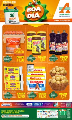 Pré-Visualização do folheto "Atacadão ofertas - SP" da loja Atacadão válido a partir de 28/07/2026