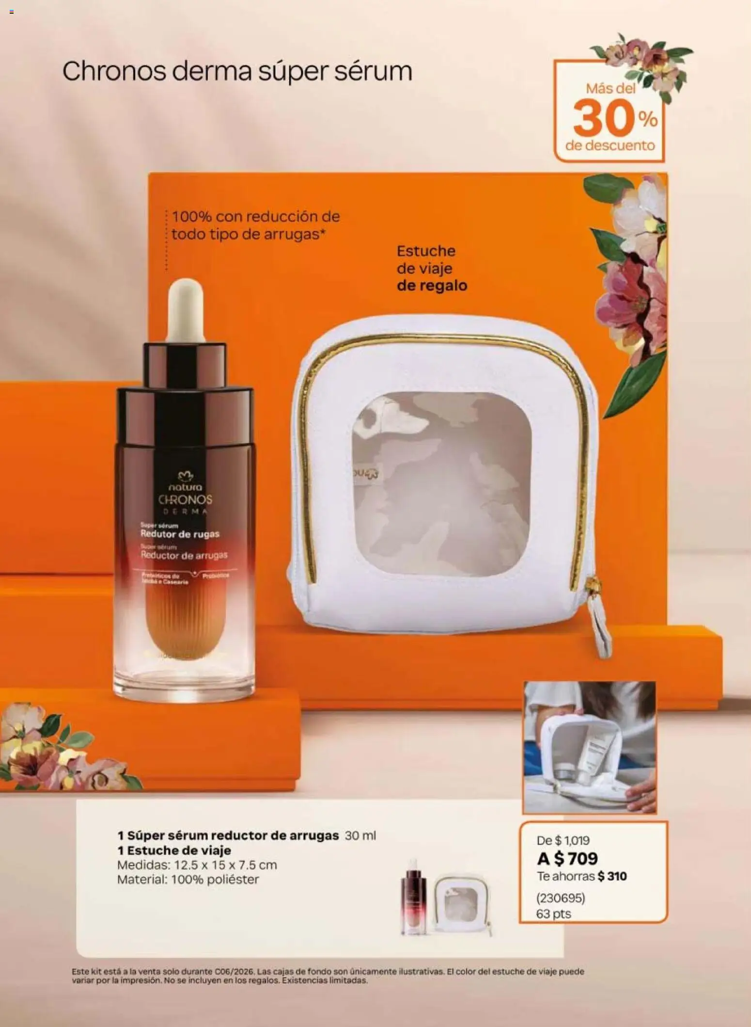 Vista previa las ofertas de la tienda Natura - Natura campaña 6 2026 desde el 02/04/2026 - Té, Serum, Estuche