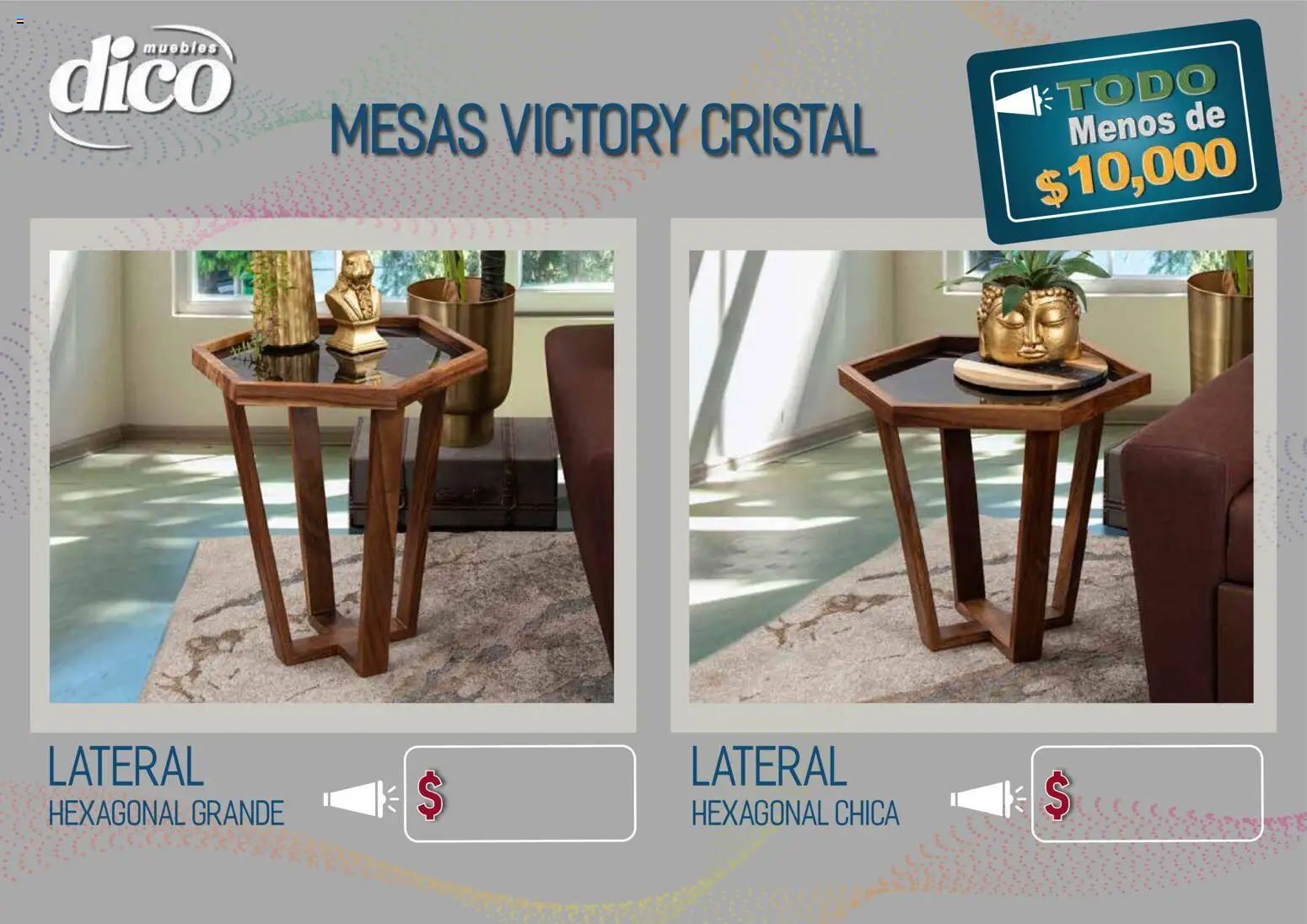 Vista previa las ofertas de la tienda Muebles Dico - Muebles Dico catálogo Todo menos de 10000 Pacifico desde el 09/04/2026 