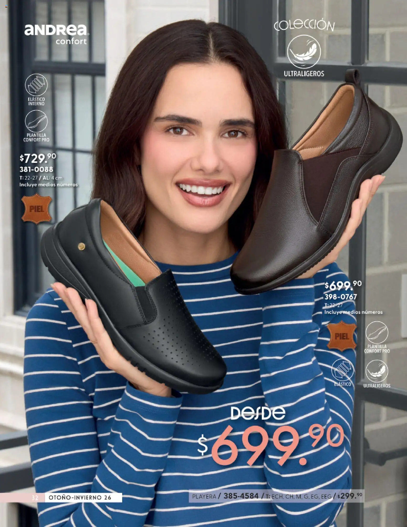 Vista previa las ofertas de la tienda Andrea - Andrea catálogo Calzado Confort desde el 23/08/2026 