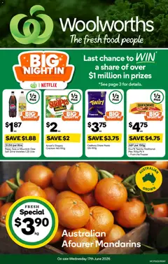 Preview of catalogue Woolworths catalogue NSW from shop Woolworths valid 17/06/2026