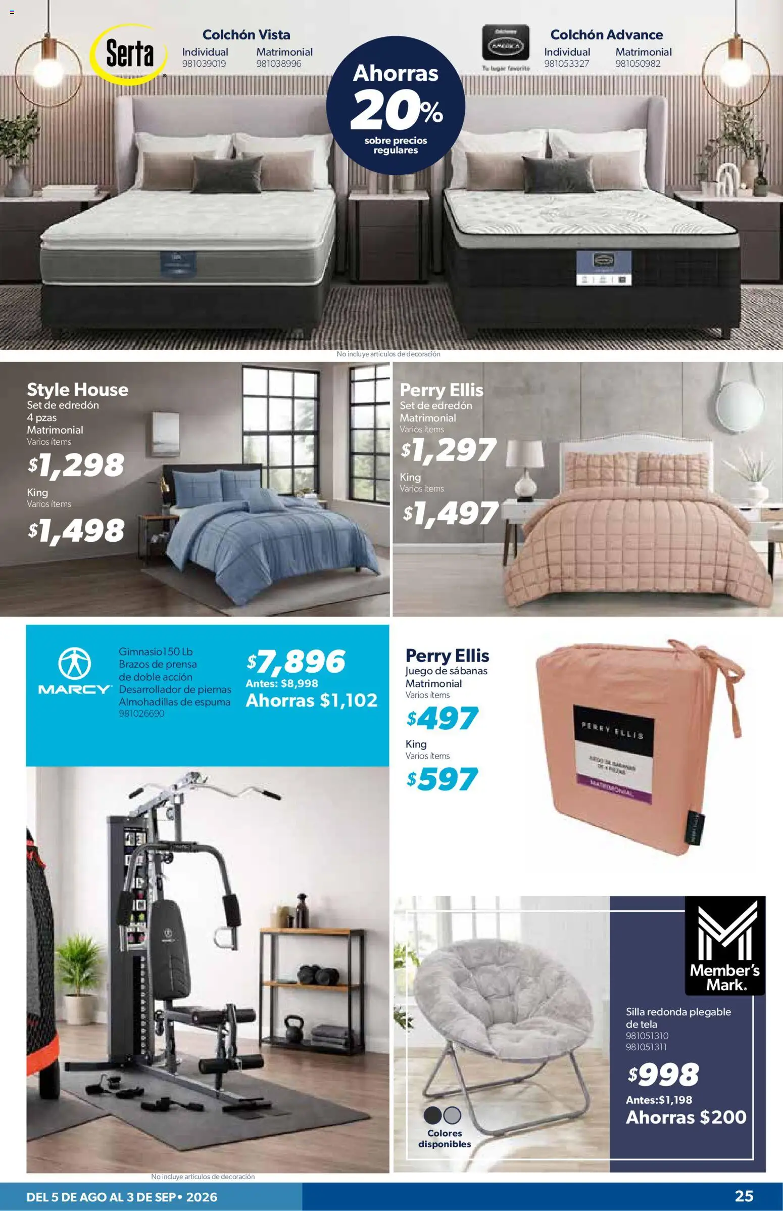 Vista previa las ofertas de la tienda Sam's Club - Sam's Club catálogo desde el 05/08/2026 