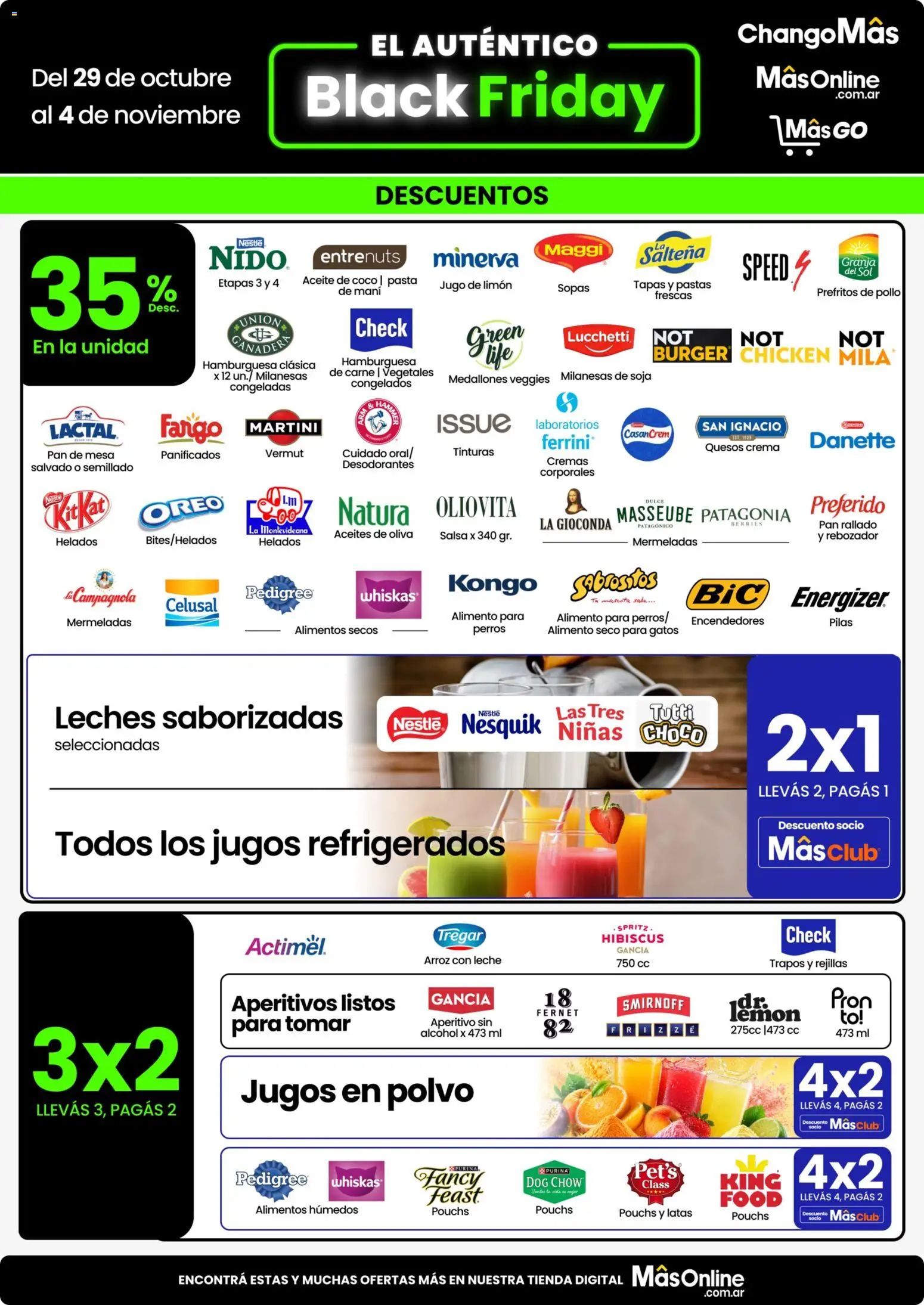 Vista previa del folleto de la tienda Changomas válido desde el 29/10/2026 