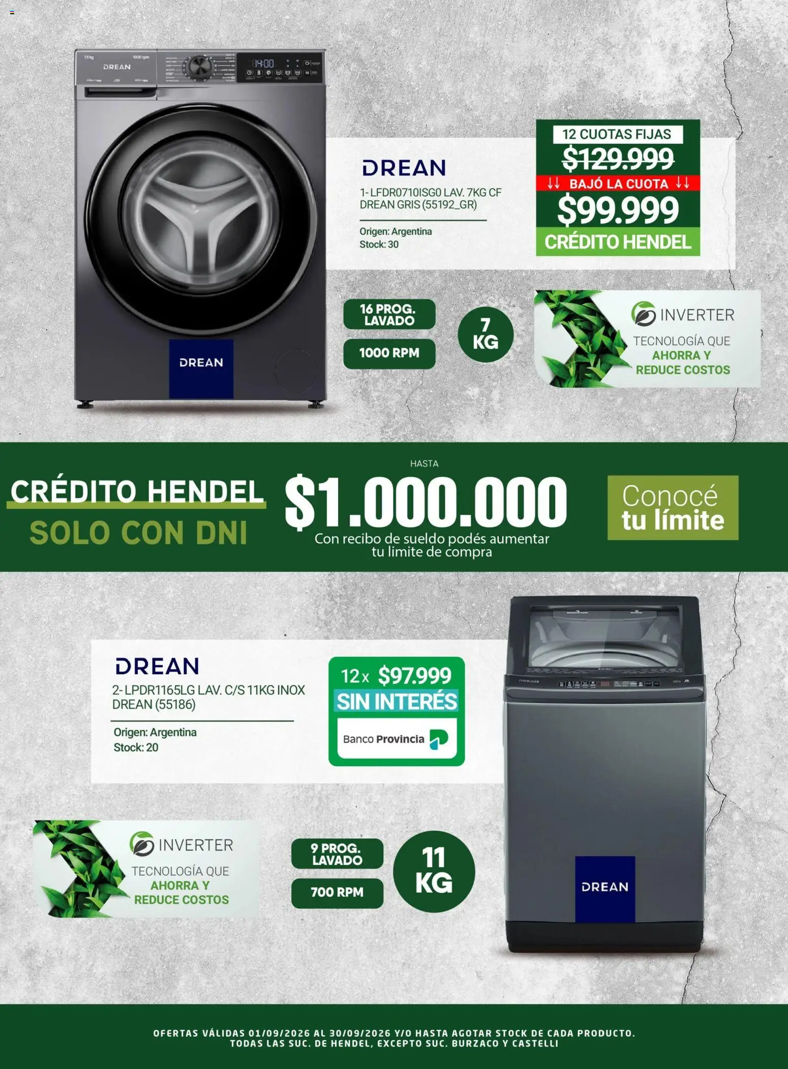 Vista previa del folleto de la tienda Hendel válido desde el 01/09/2026 