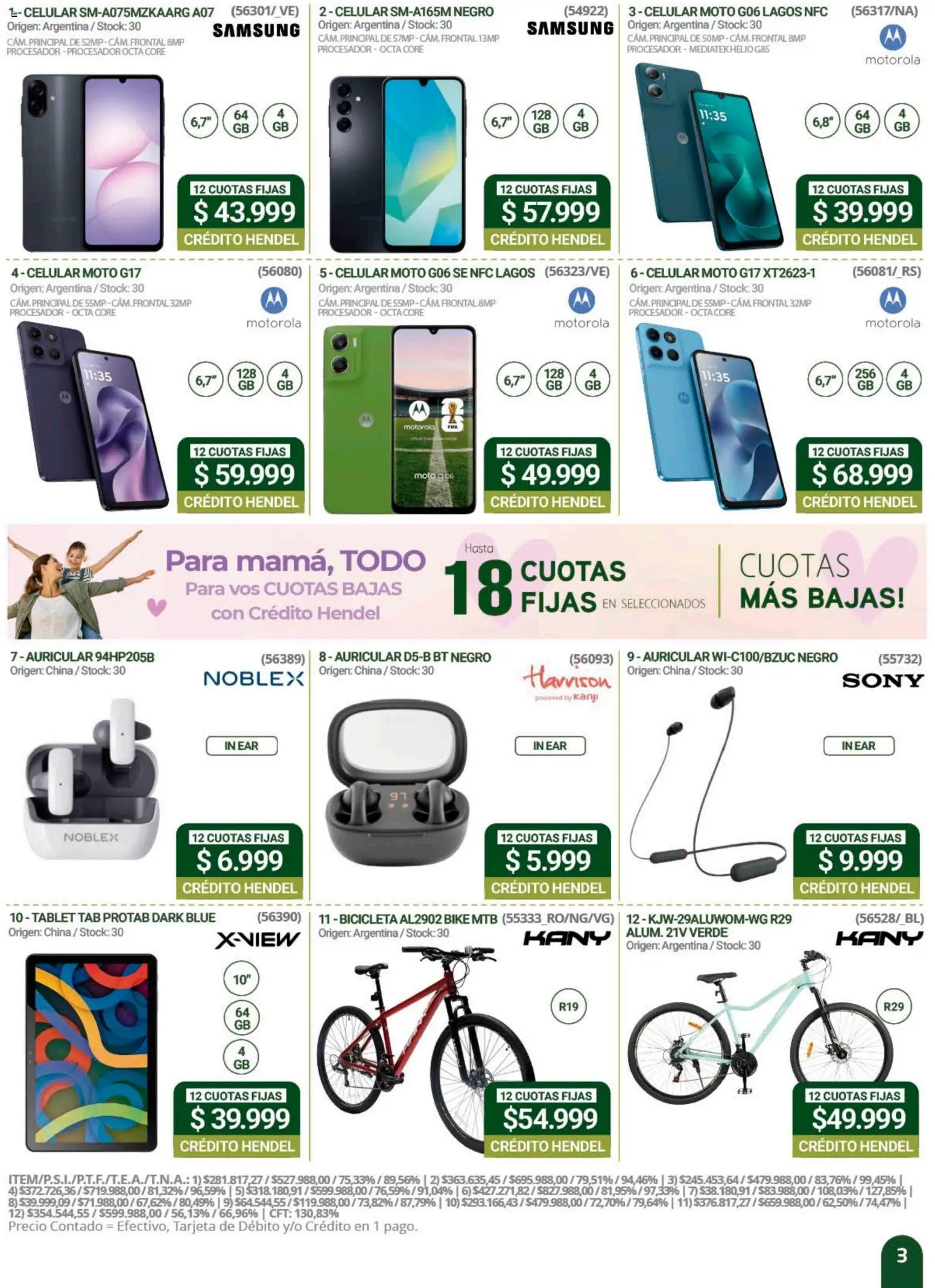 Vista previa del folleto de la tienda Hendel válido desde el 01/10/2026 - Celular, Tablet